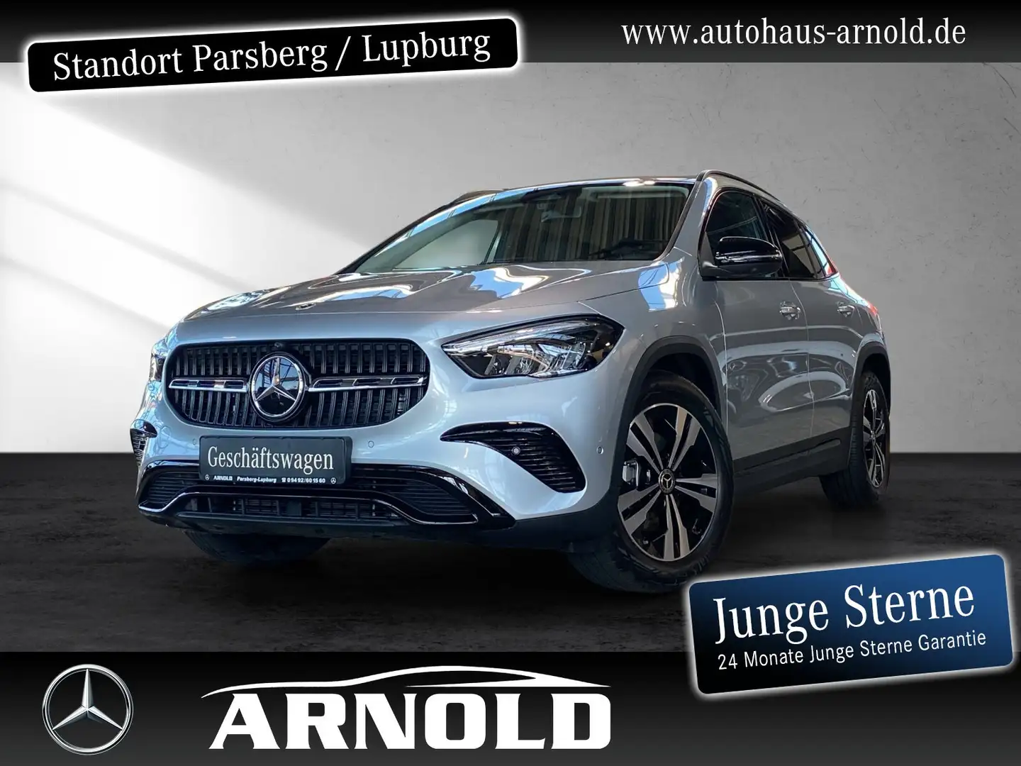 Mercedes-Benz GLA 200 GLA 200 Progressive 360° Distr AHK LED el-Klappe Silber - 1