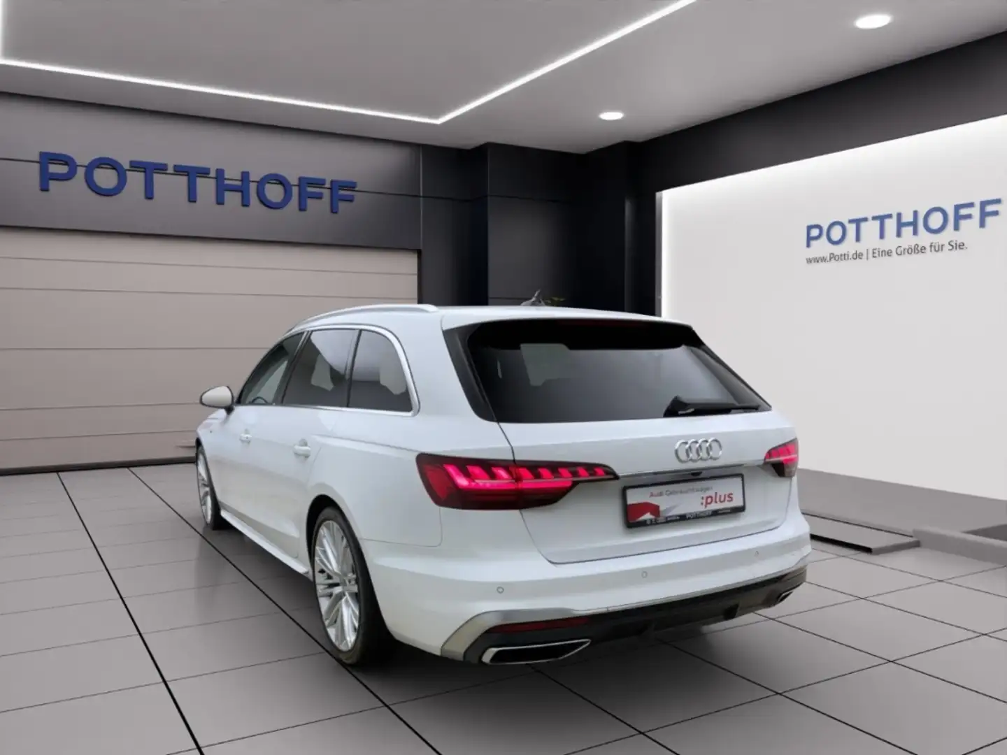 Audi A4 Avant 40 TDI S LINE PANO AHK KAMERA PDC Weiß - 2