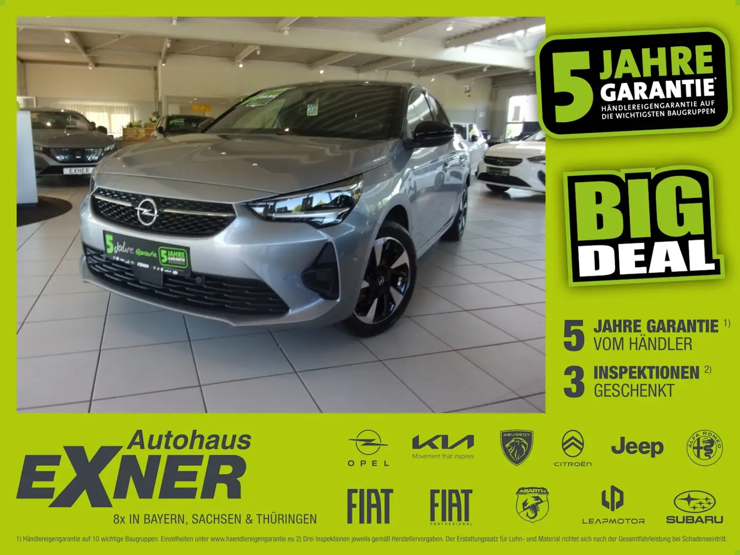Opel Corsa-e GS *11kw OBC*LED*PDC*Tempomat*DAB Grau - 1