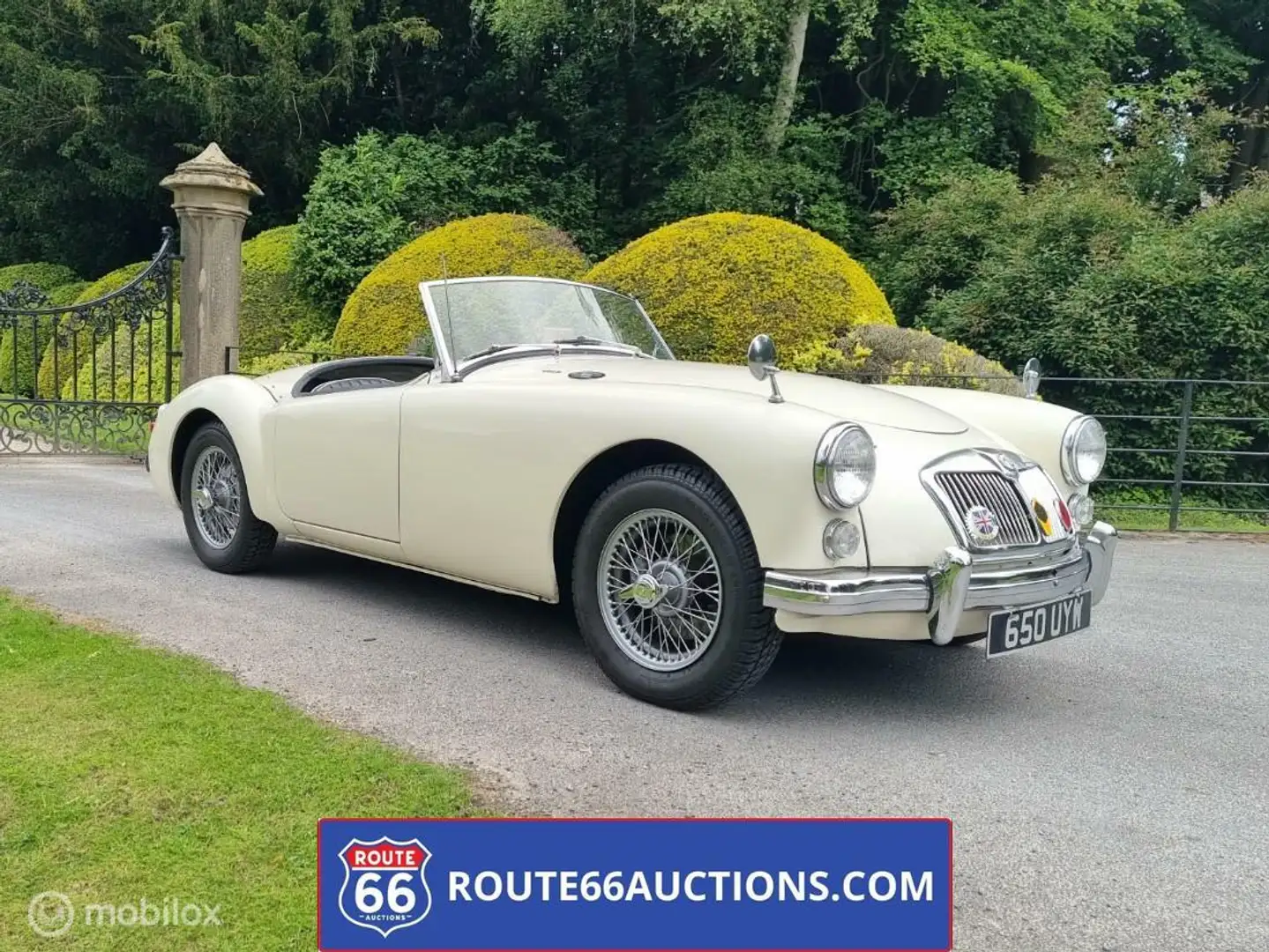 MG MGA Cabriolet 1961 | Route 66 auctions Bílá - 1