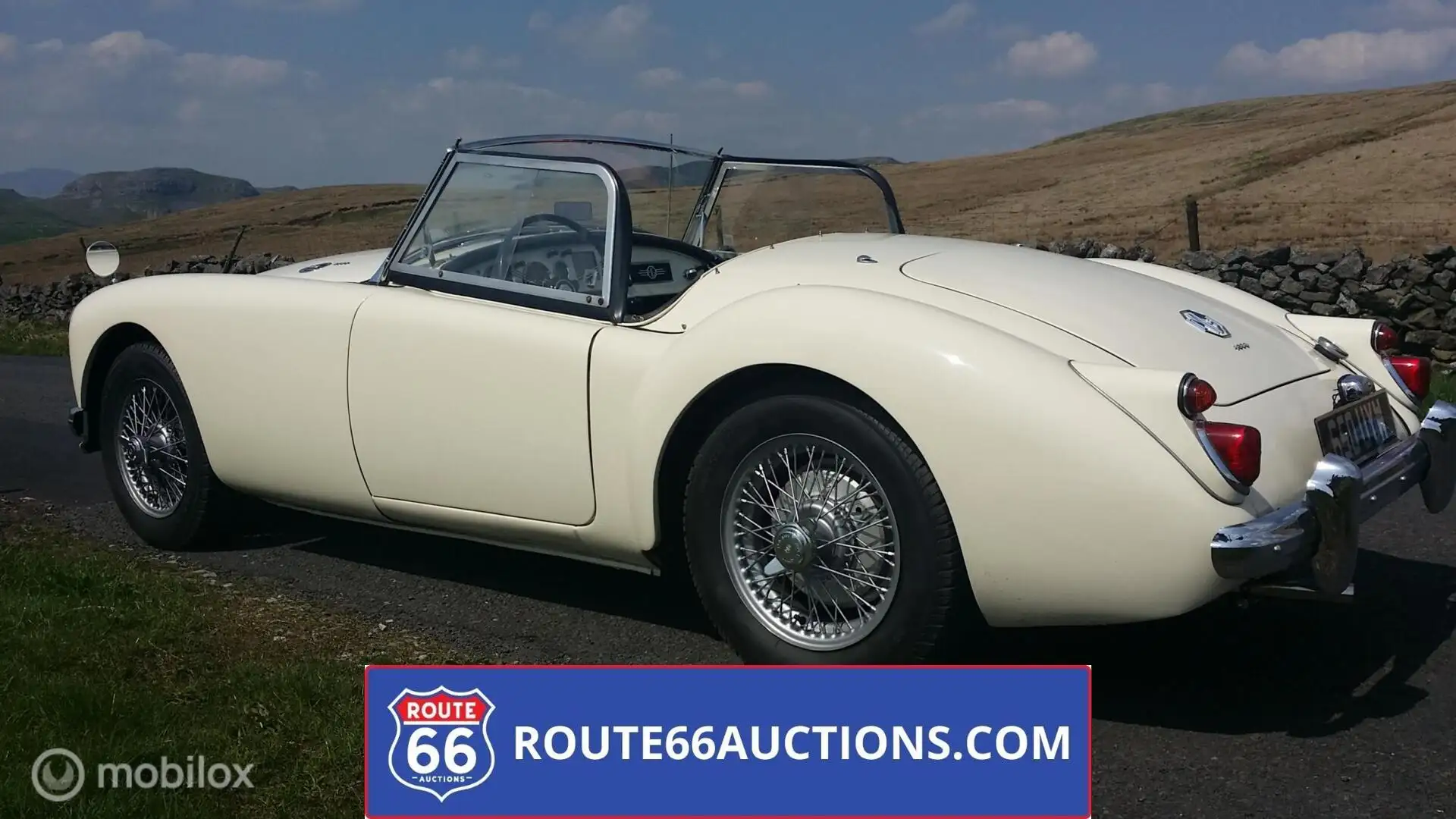 MG MGA Cabriolet 1961 | Route 66 auctions Bílá - 2