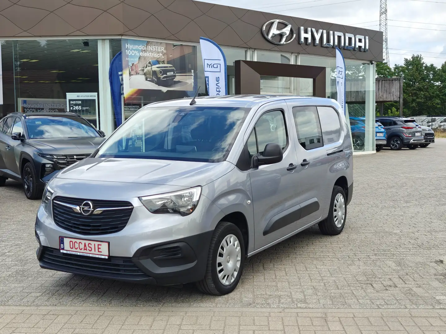 Opel Combo Combo Cargo 1.2 DIT EHZ Argent - 1
