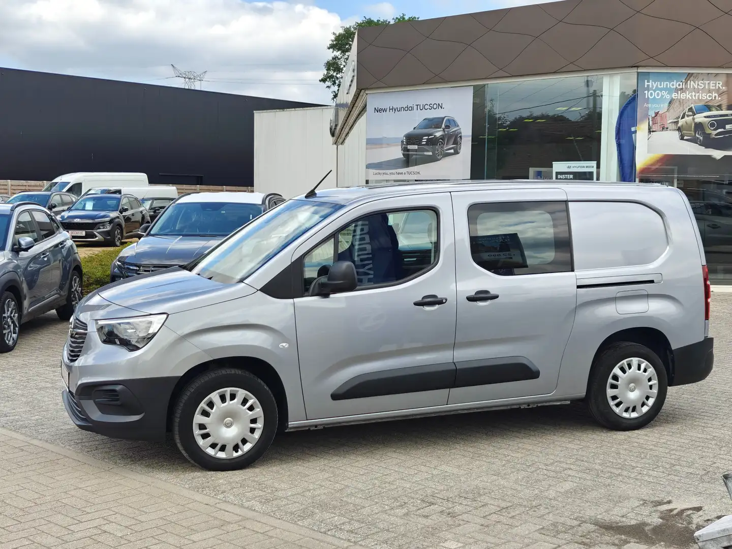 Opel Combo Combo Cargo 1.2 DIT EHZ Argent - 2