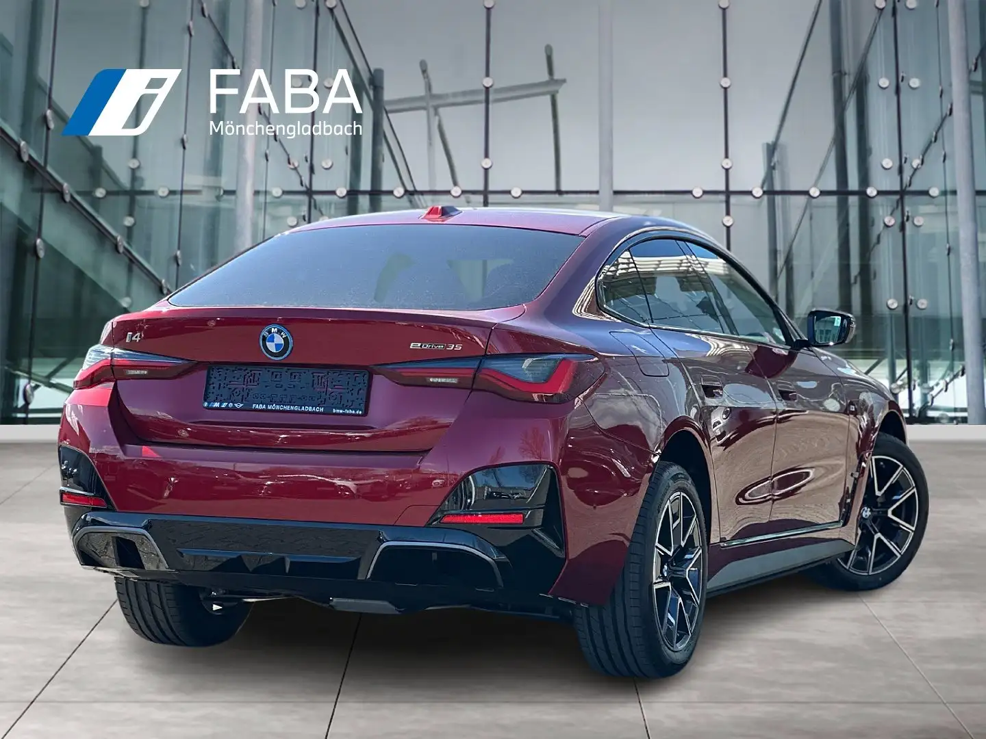 BMW i4 eDrive35 Gran Coupé M Sportpaket DAB LED GSD Rot - 2