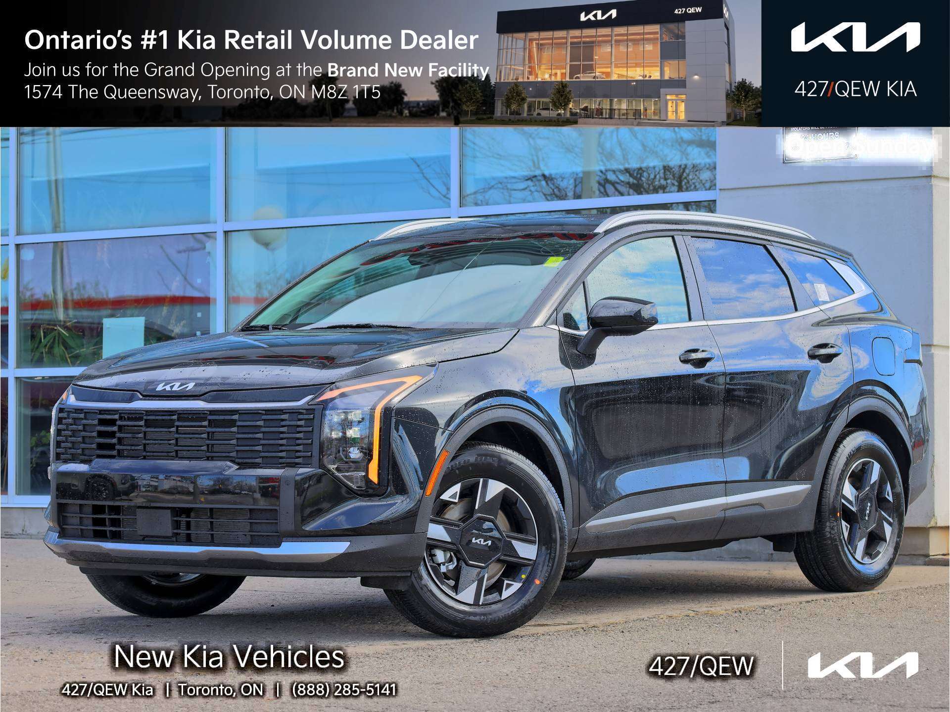 Black 2026 Kia Sportage SUV / Crossover All-Wheel Drive Automatic