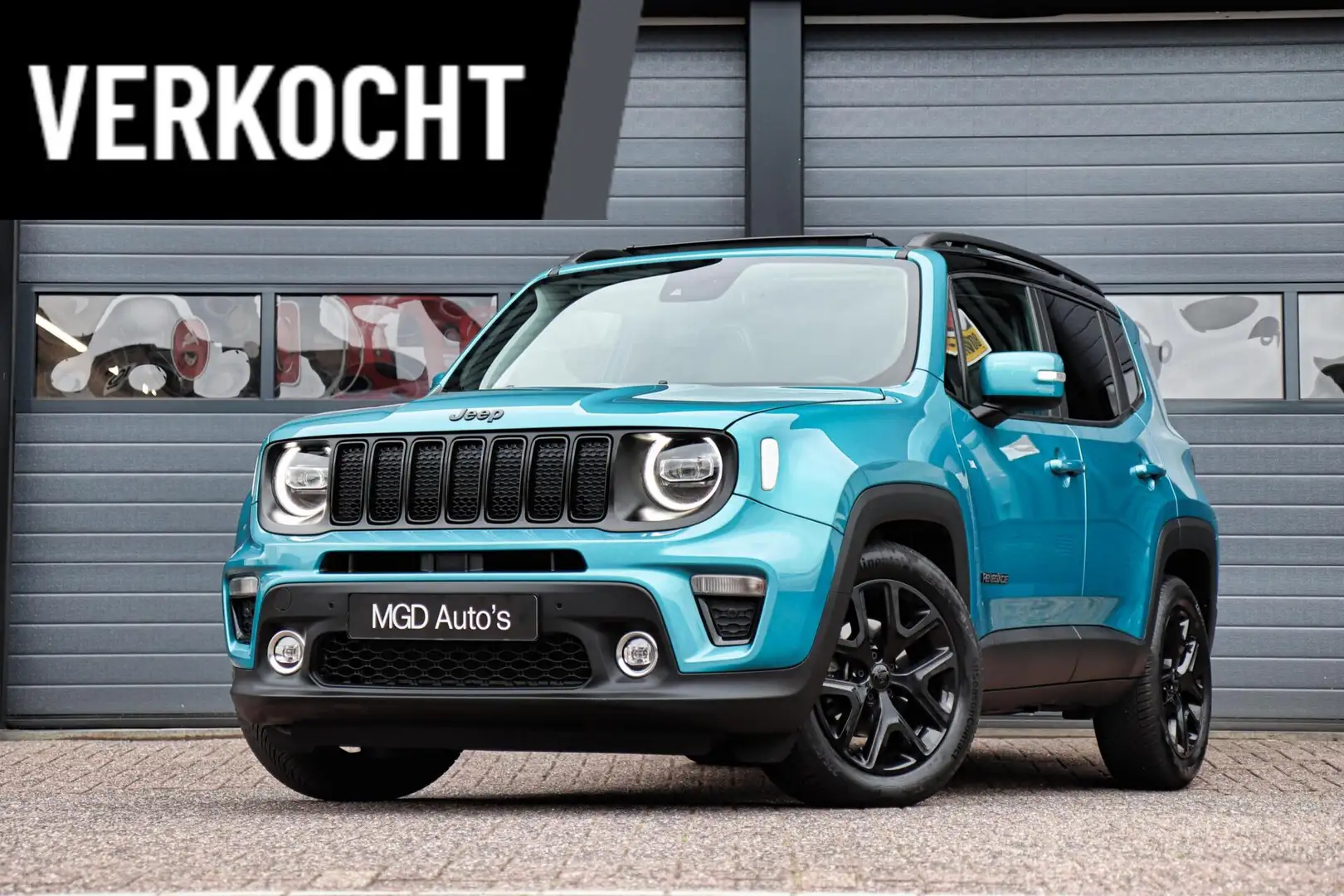 Jeep Renegade 1.3T Limited /LED/PANODAK/LEDER/STOEL+STUURVERW./C Blu/Azzurro - 1