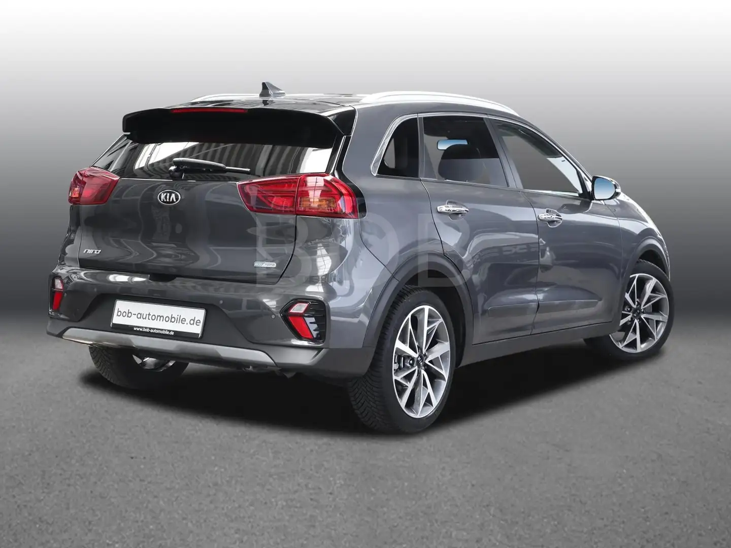 Kia Niro 1.6 HEV NAVI GJR SHZ LM LHZ MEMORY SD BT Grau - 2