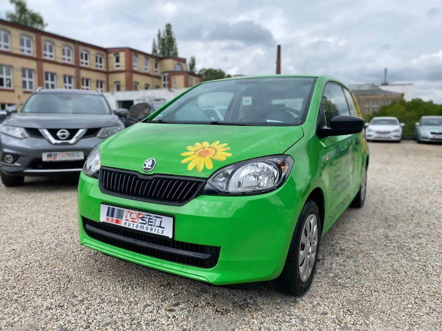 Skoda Citigo 1.0 MPI 44kW Active Klima Euro5 AUX ESP Zelená - 2