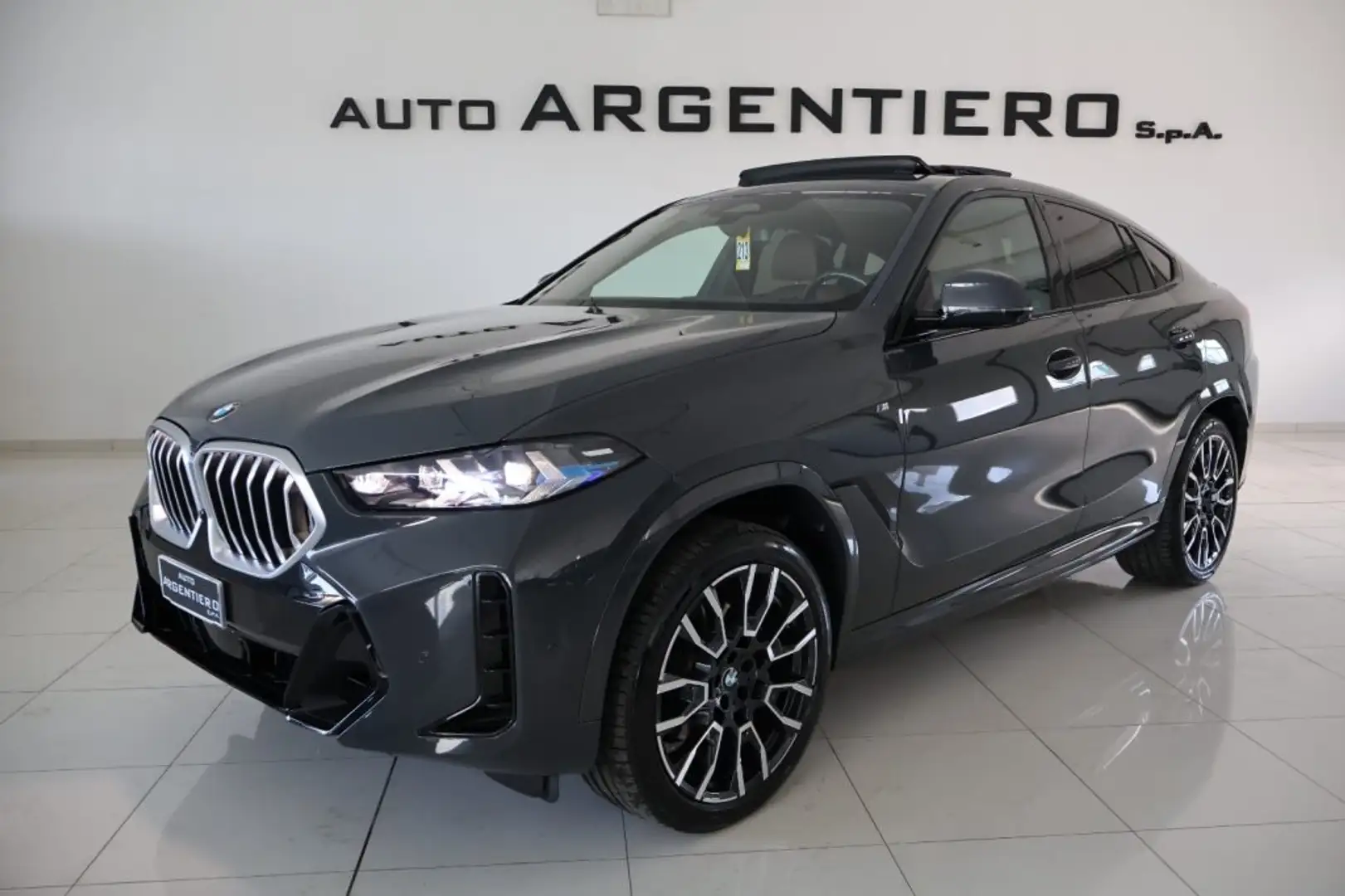 BMW X6 xDrive30d 48V Msport Pro tetto telecamera 360° Gris - 1