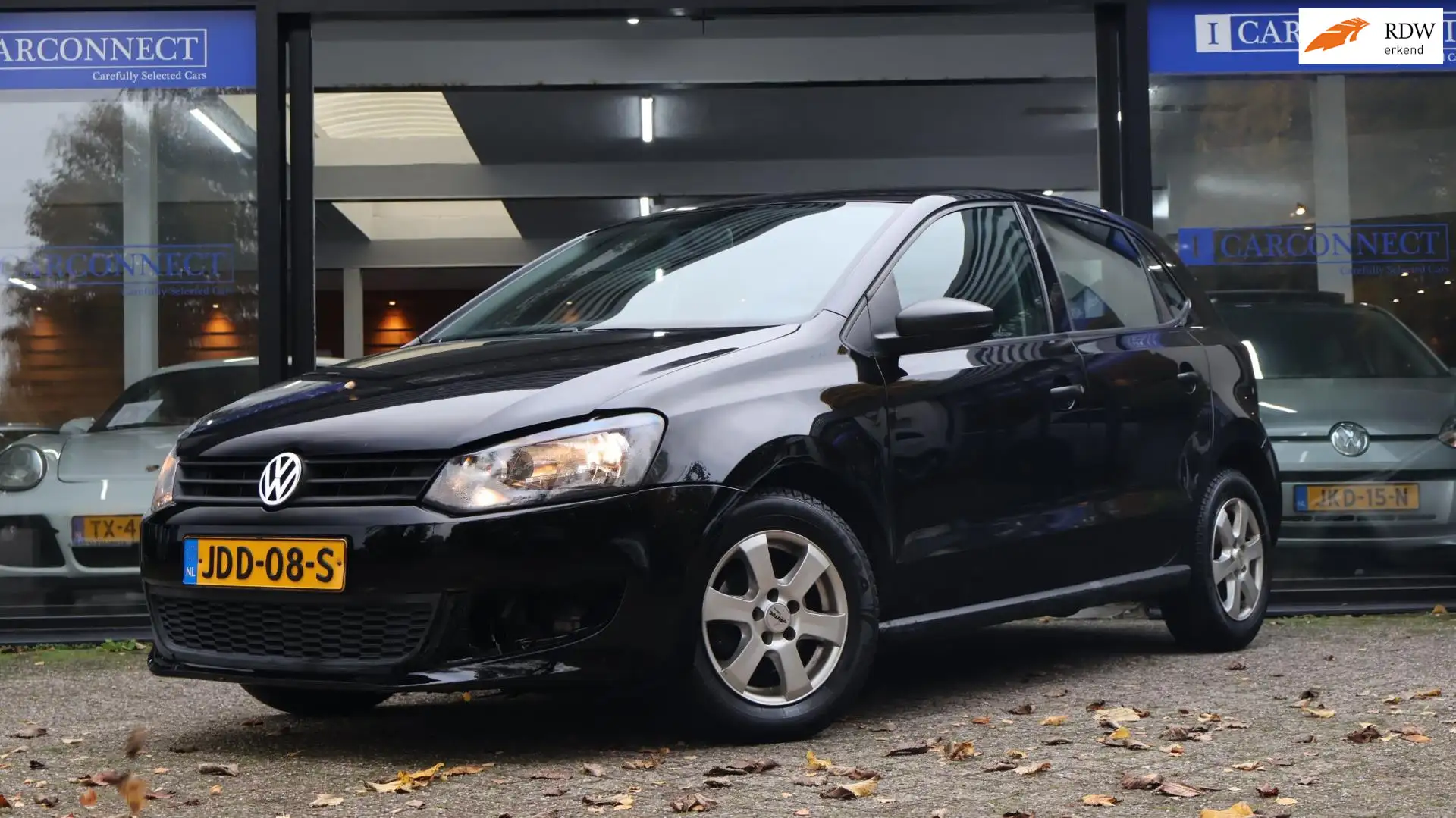 Volkswagen Polo 1.2 Easyline 60pk|Airco|LMV|5drs|APK! Noir - 1