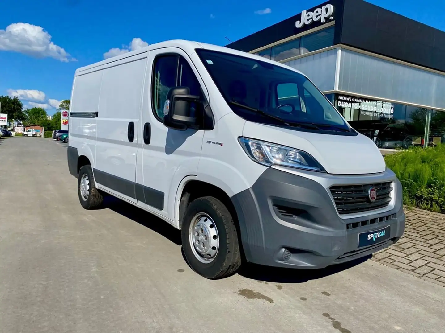 Fiat Ducato L1H1 2.0 diesel 115 pk 2e hands Blanc - 2