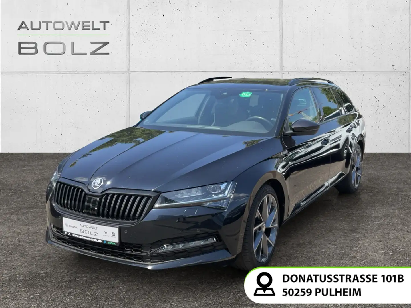 Skoda Superb Combi SportLine 2.0 TSI StandHZG Navi Led Schwarz - 1