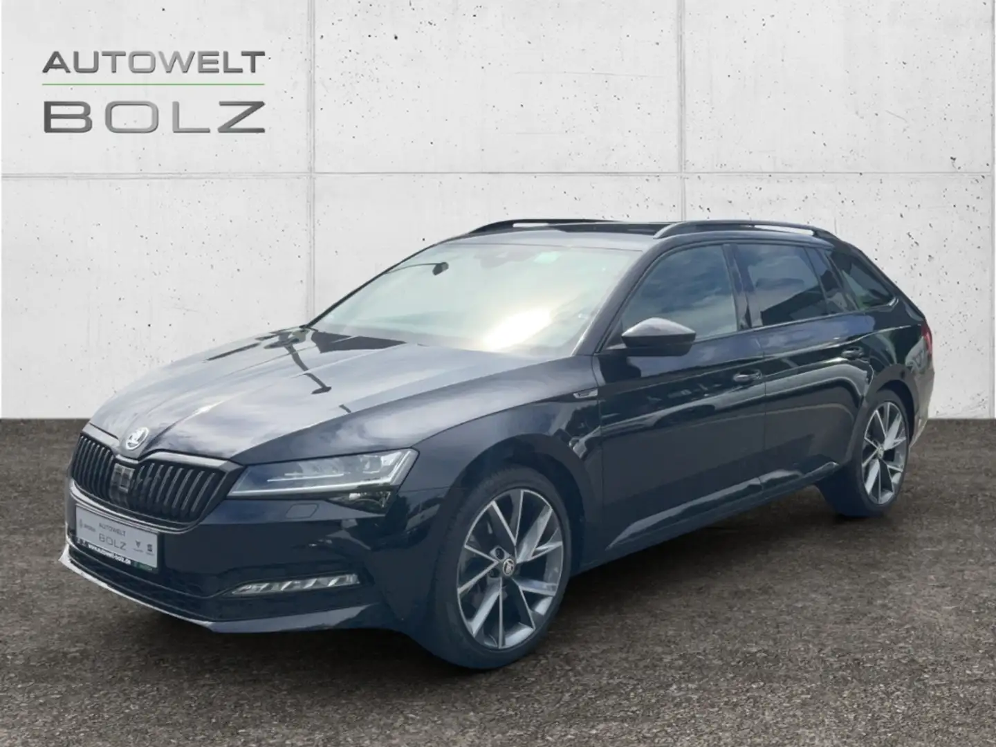 Skoda Superb Combi SportLine 2.0 TSI StandHZG Navi Leder Memory Schwarz - 1