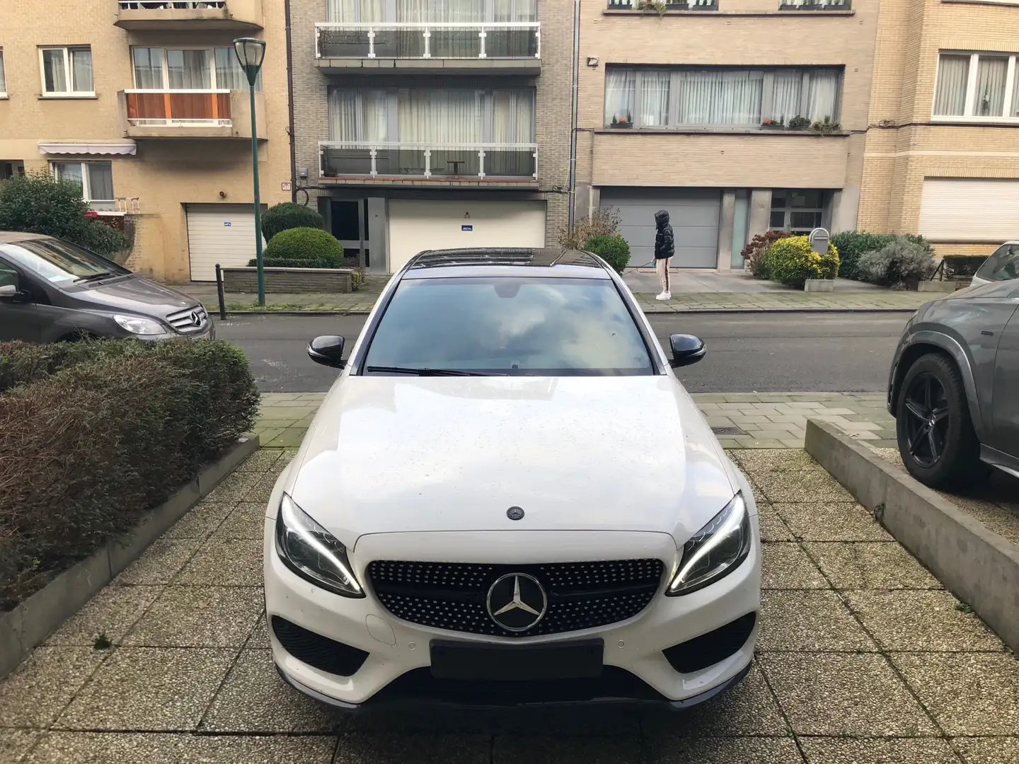 Mercedes-Benz C 200 full option pack amg+night Wit - 1