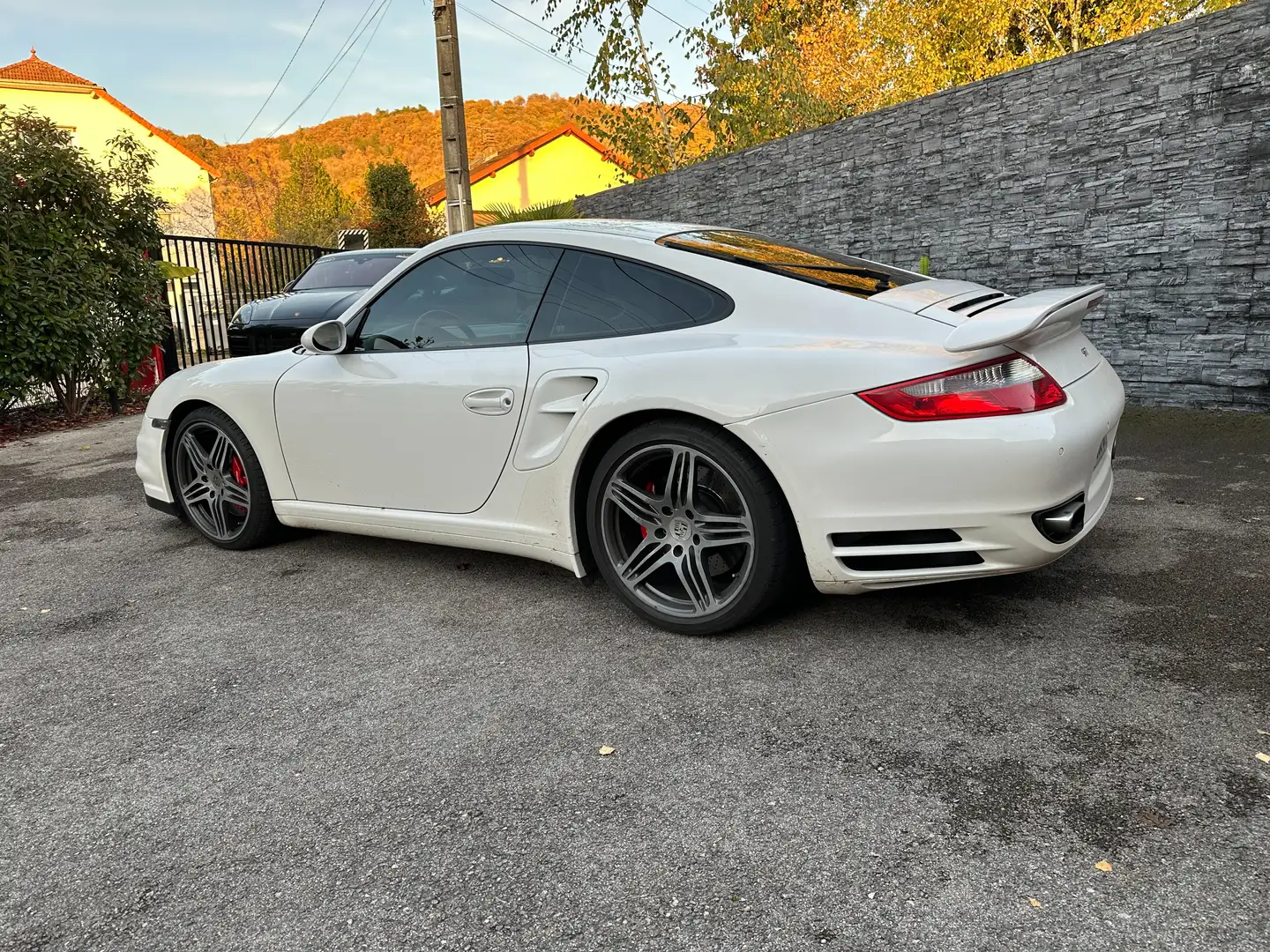 Porsche 997 Turbo Phase 1 BVM6 Blanc - 2