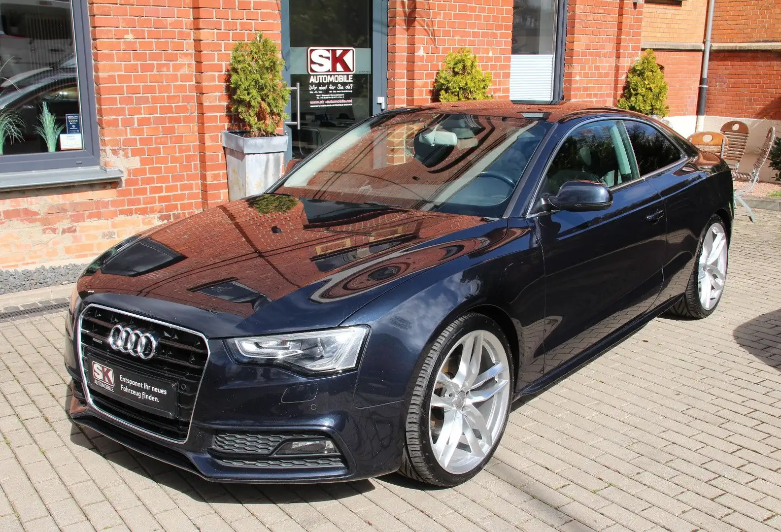 Audi A5 Coupe 2.0 TDI  quattro S-Line Xenon&Navi&Ahk Blau - 1