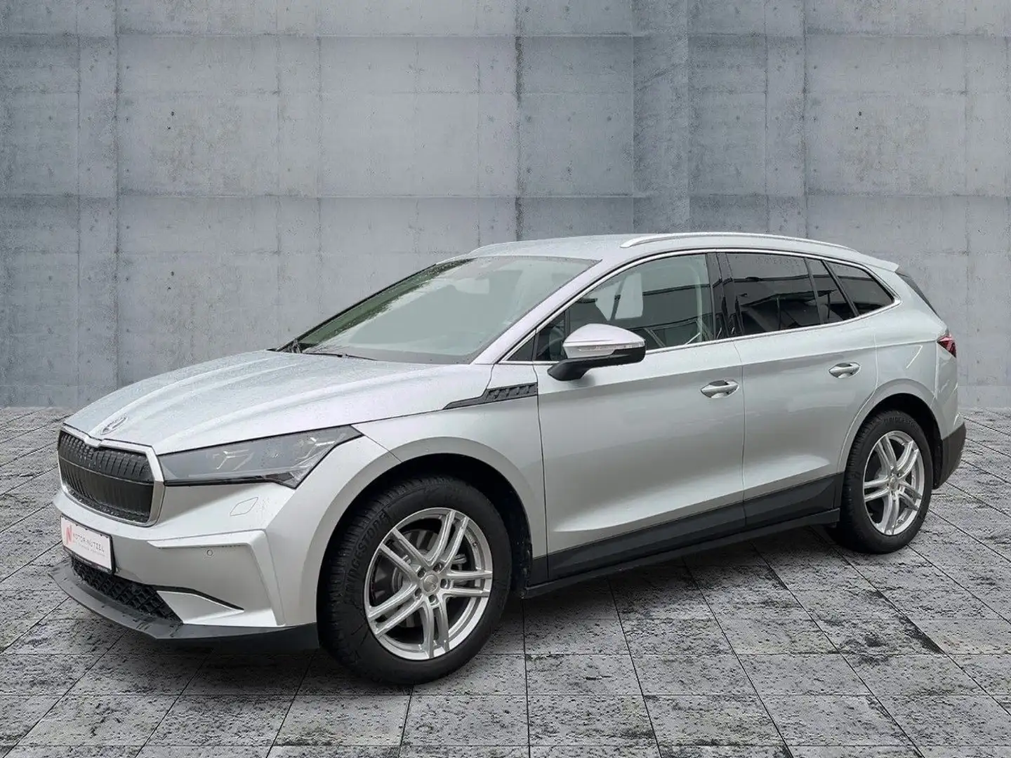 Skoda Enyaq iV 60 LODGE 5JG+LED+NAV+SHZ+RFK+DAB+STDHZG Silber - 2