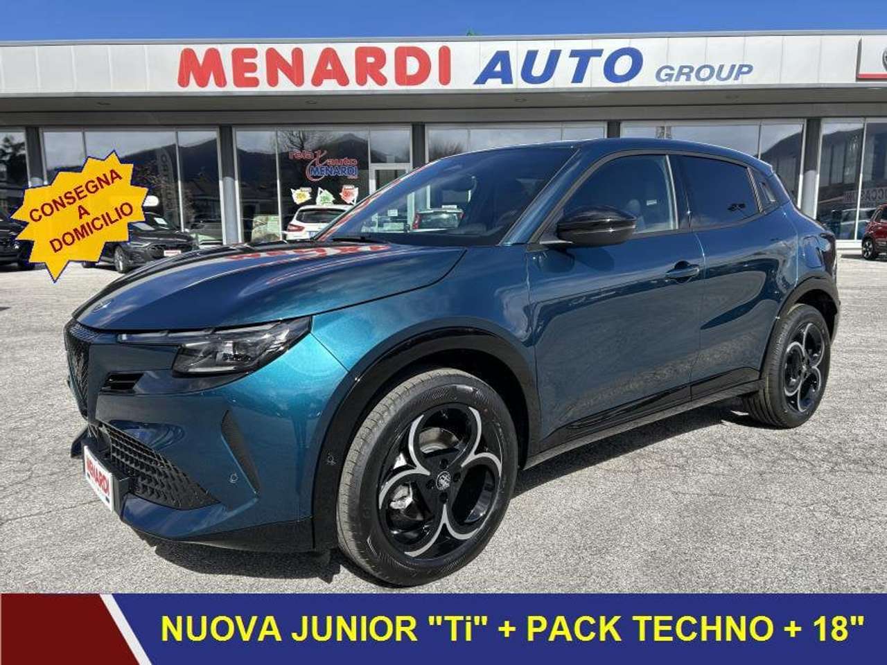 Alfa Romeo Junior 1.2 145 CV Hybrid eDCT6 Ti + PACK TECHNO+18"