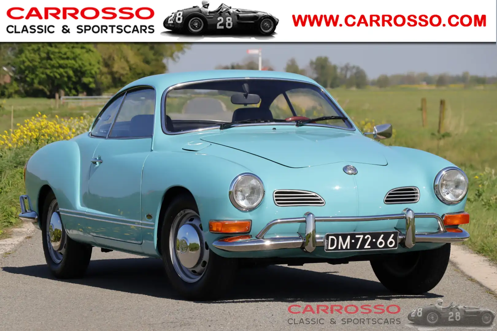 Volkswagen Karmann Ghia T14 coupé Kék - 1