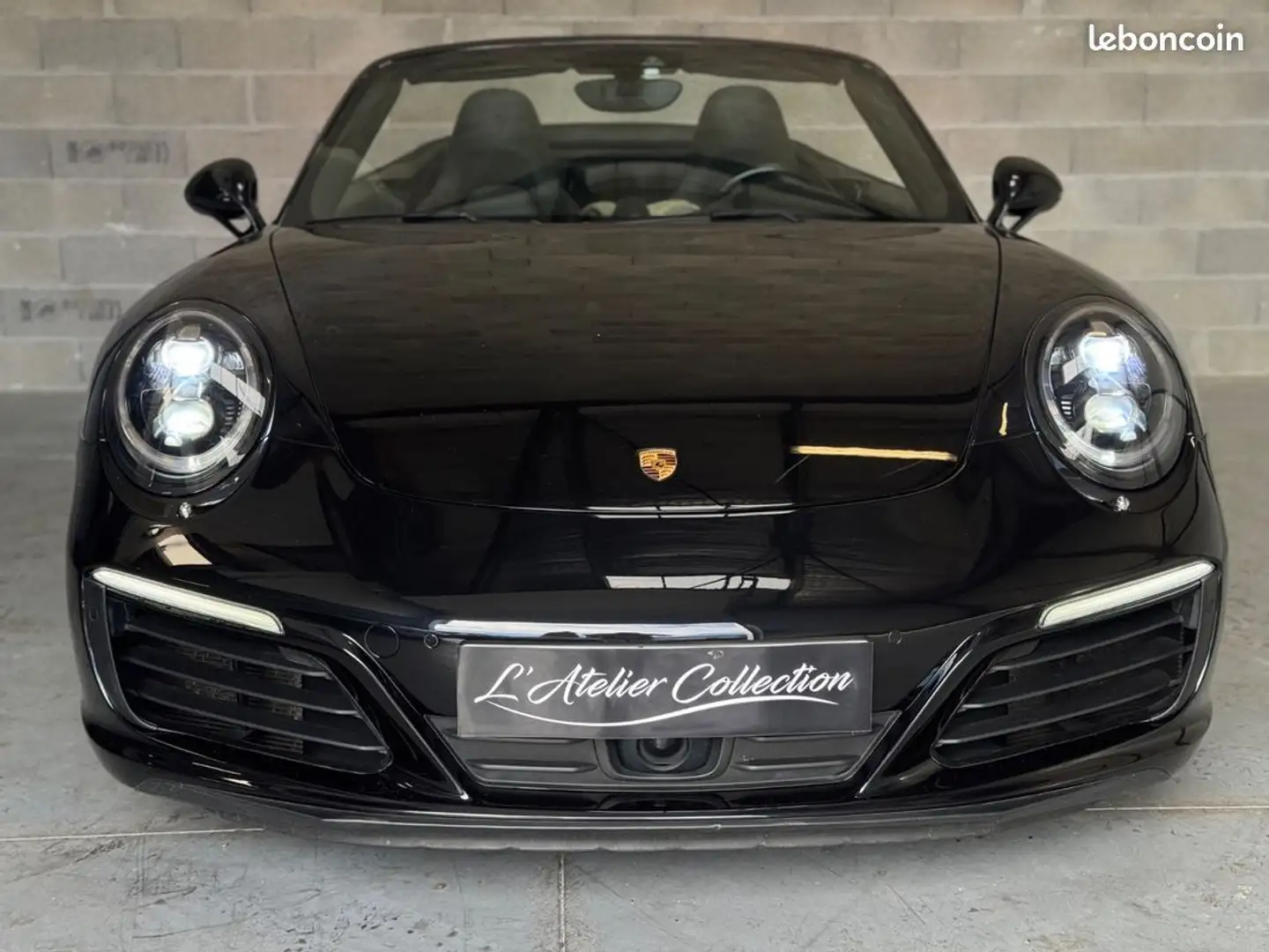 Porsche 991 Carrera S Cabriolet PDK type 991 phase 2 Noir - 2