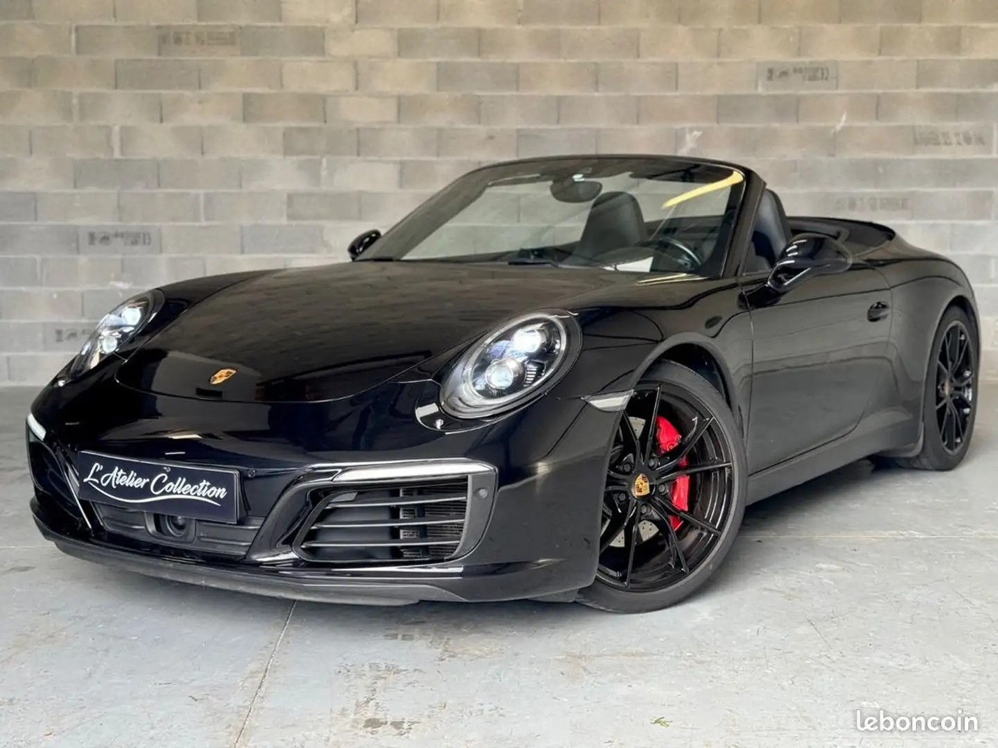 Porsche 991 Carrera S Cabriolet PDK type 991 phase 2 Noir - 1