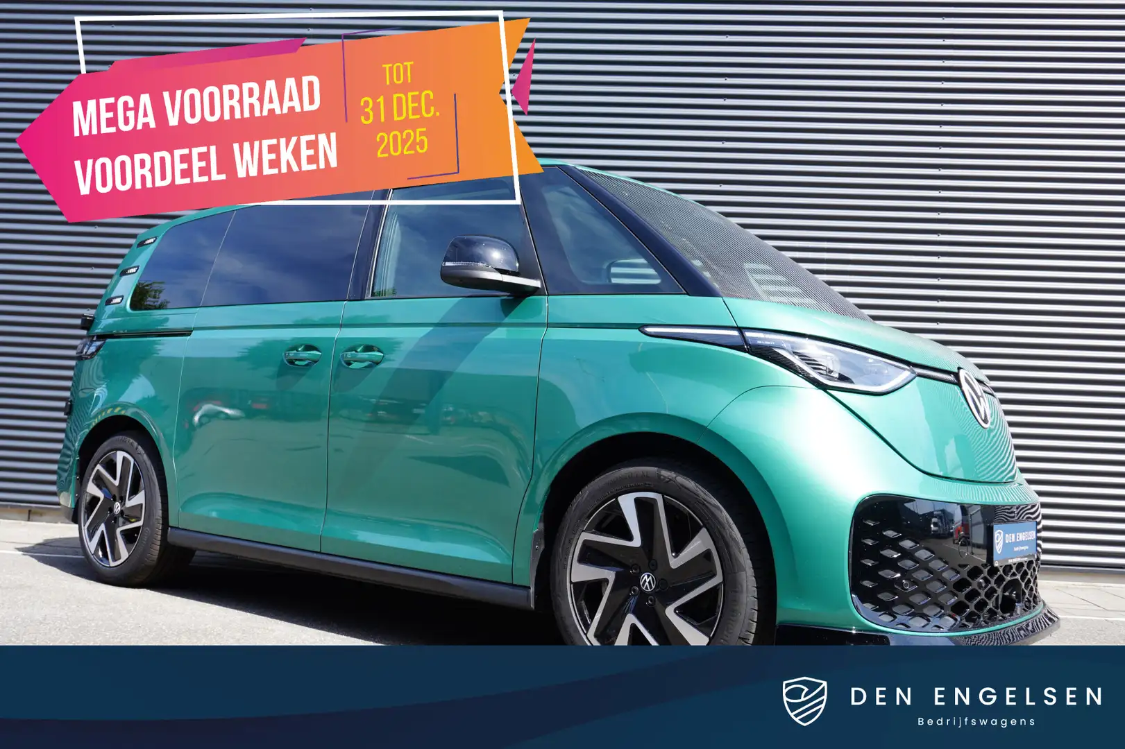 Volkswagen ID. Buzz Cargo ID. Buzz Cargo 340 pk 4-Motion, Anniversary Editio Zöld - 1