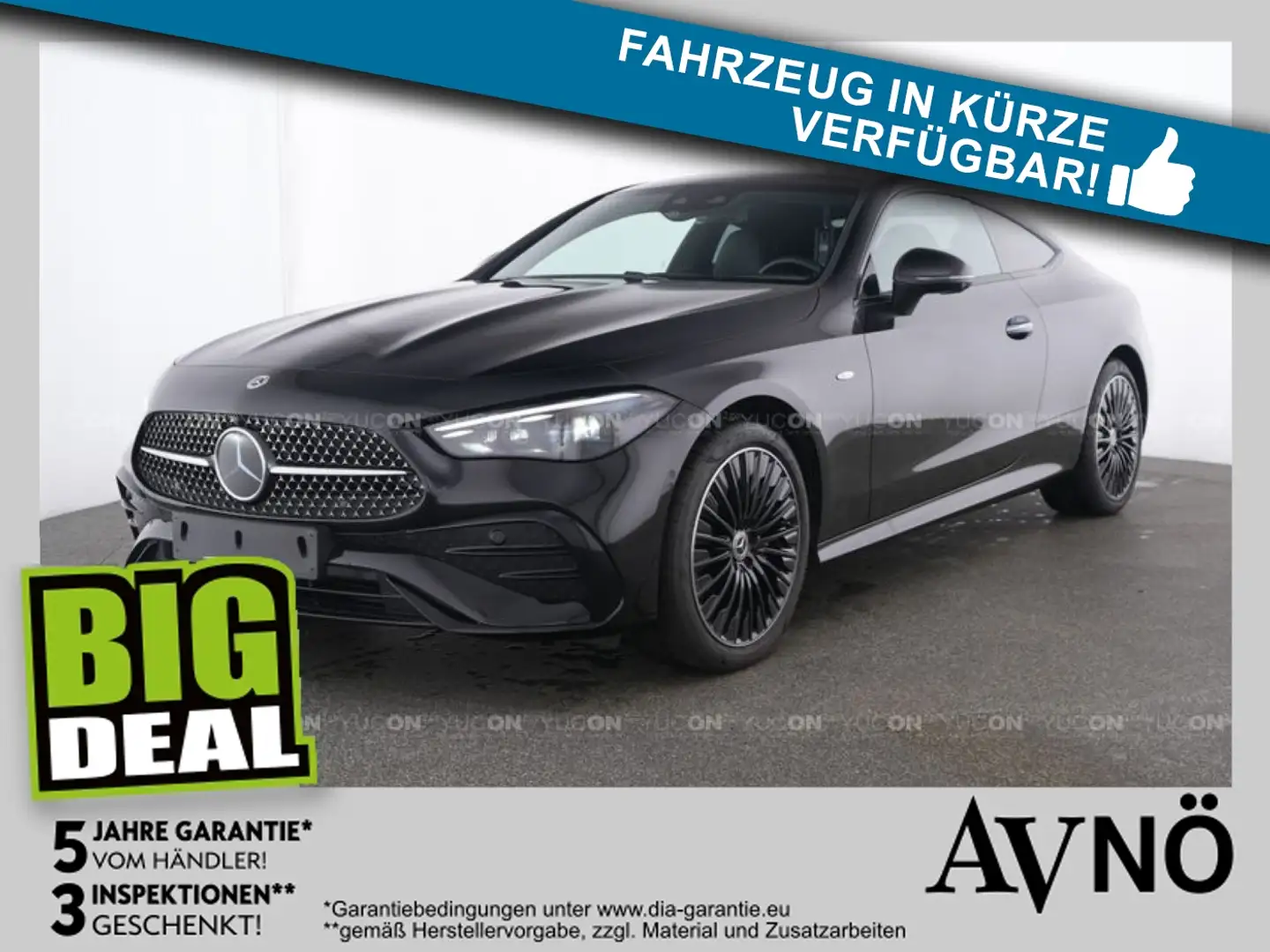Mercedes-Benz CLE 300 e AMG PREMIUM LINE DISTR HUD PANO BURM Schwarz - 1