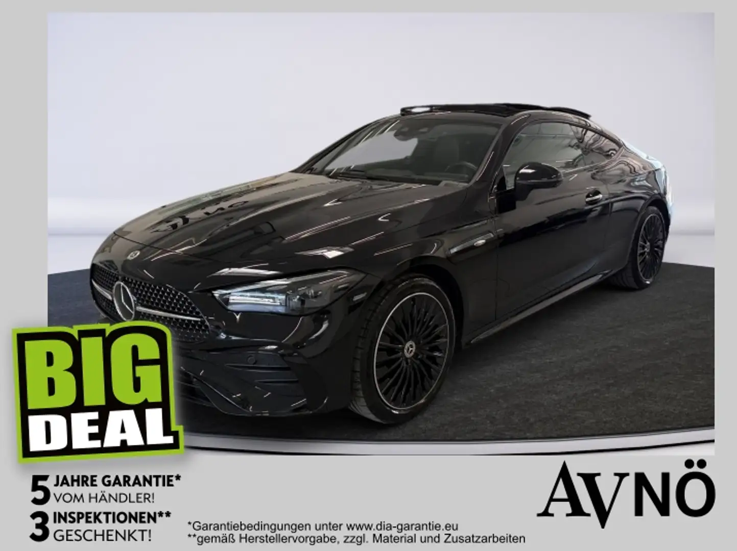 Mercedes-Benz CLE 300 e AMG PREMIUM LINE DISTR HUD PANO BURM Schwarz - 1