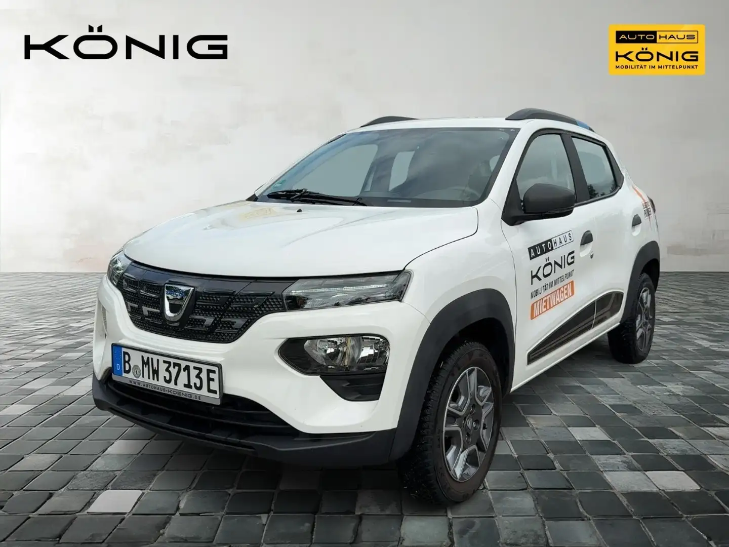 Dacia Spring Business Automatik Klima*Navi*Rückfahrcam Weiß - 1