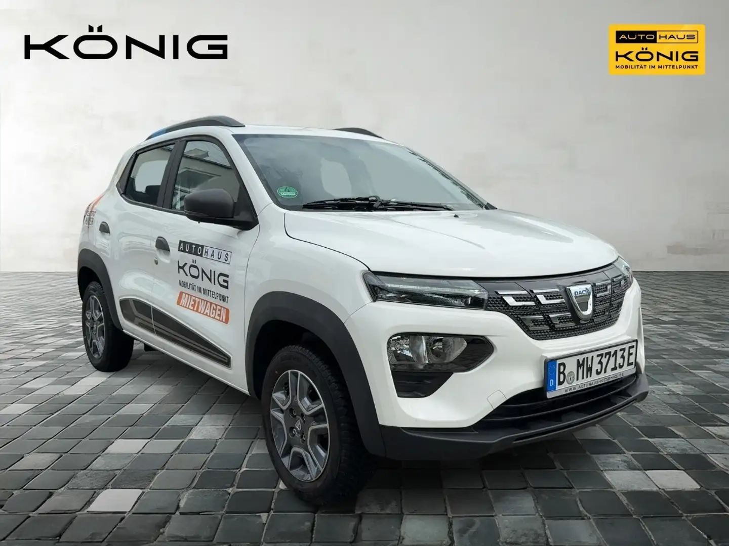 Dacia Spring Business Automatik Klima*Navi*Rückfahrcam Blanc - 2
