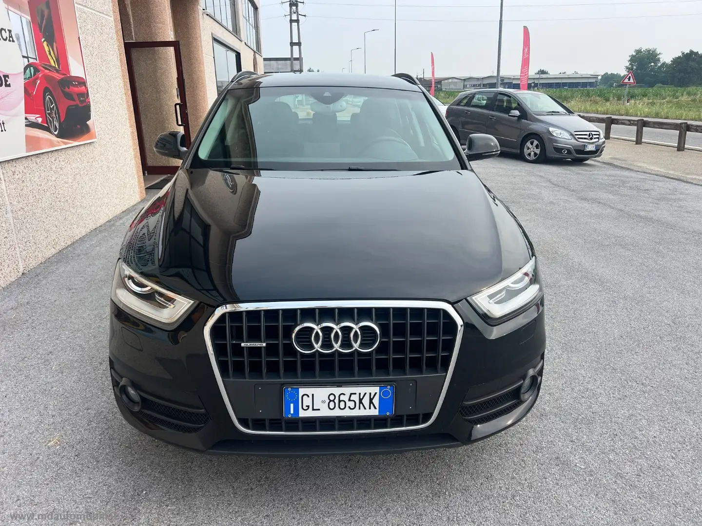 Audi Q3 2.0 TDI 177 CV quattro S tronic SOLO KM.99000 Nero - 2
