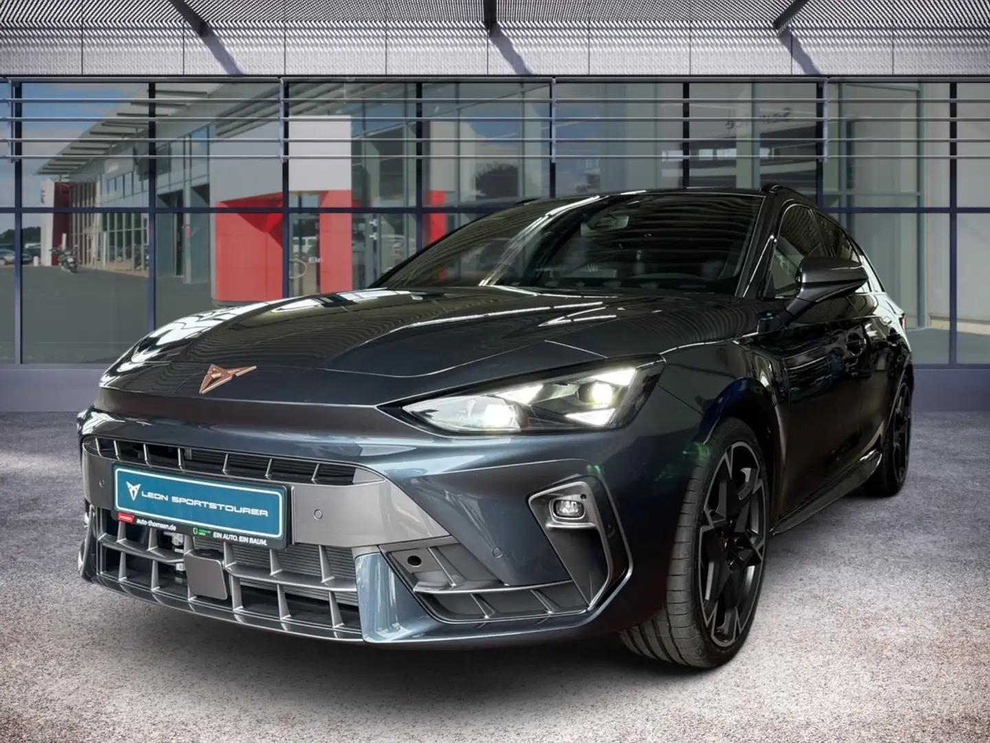 CUPRA Leon Sportstourer 1.5 eTSI DSG+ACC+AUT+LED+SD Gris - 2