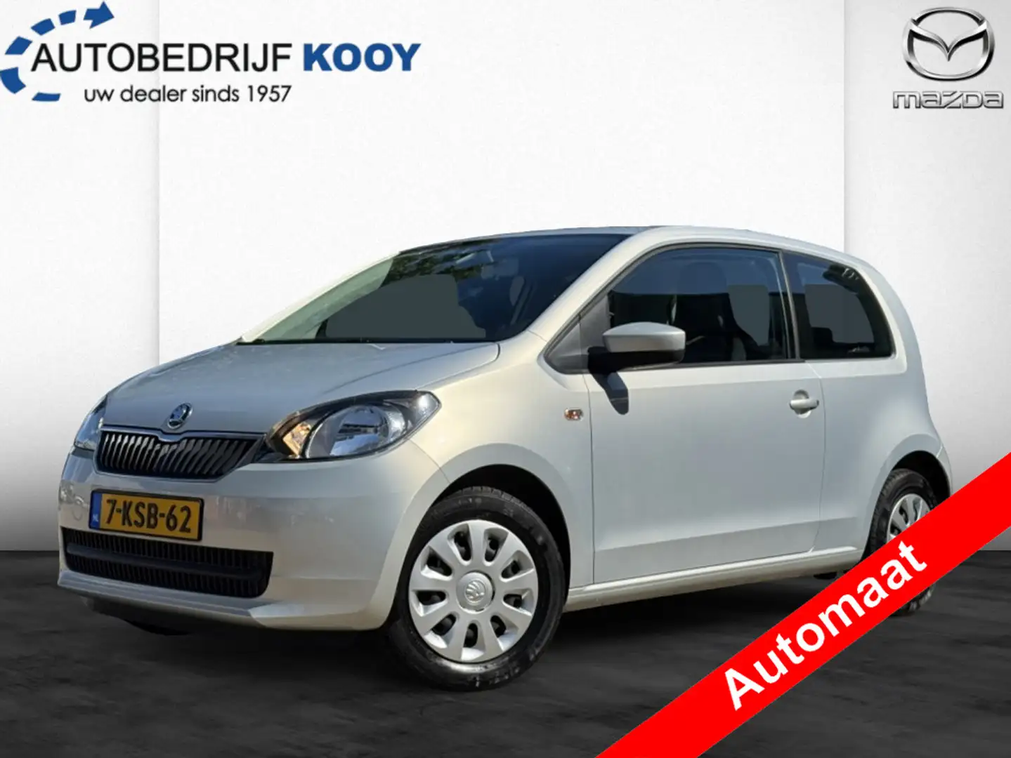Skoda Citigo 1.0 Ambition Automaat / Lage Km Unieke !! Gris - 1