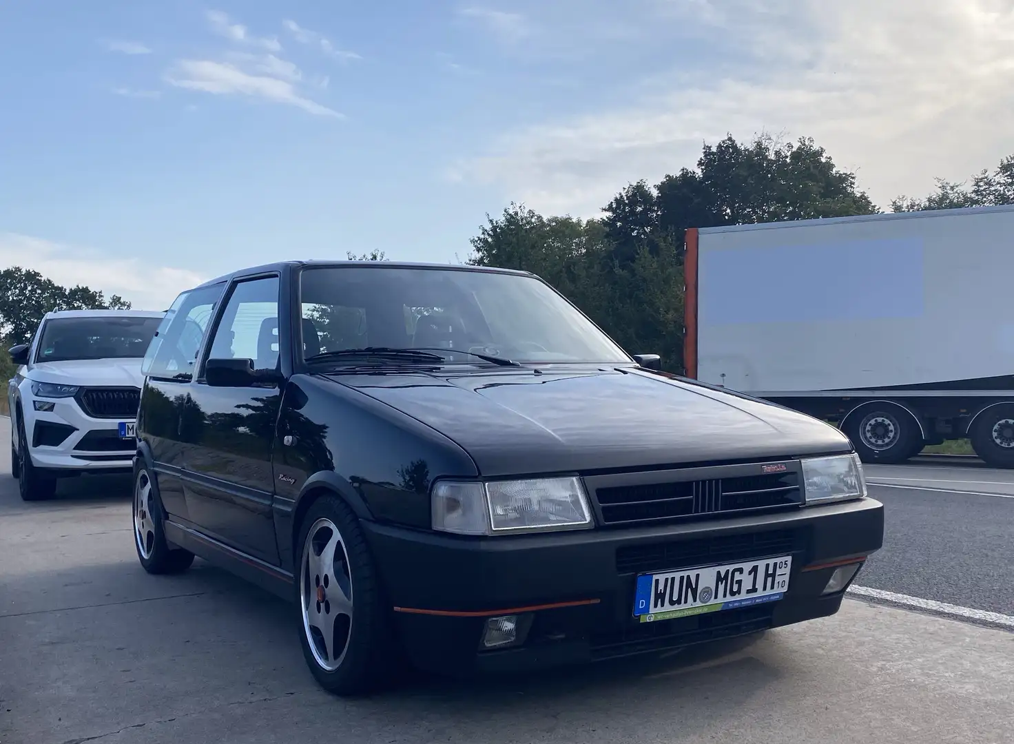 Fiat Uno Turbo i.e. Racing umfangreich restauriert Note 2 Schwarz - 1