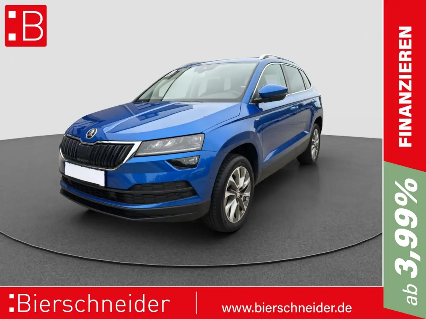 Skoda Karoq 1.5 TSI DSG Clever Pano AHK REAR VIEW LED Blau - 1