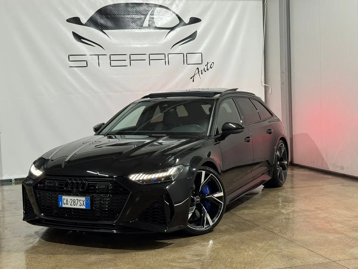 Audi RS6 A6 V 2018 Avant Avant 4.0 mhev quattro tiptronic Noir - 1