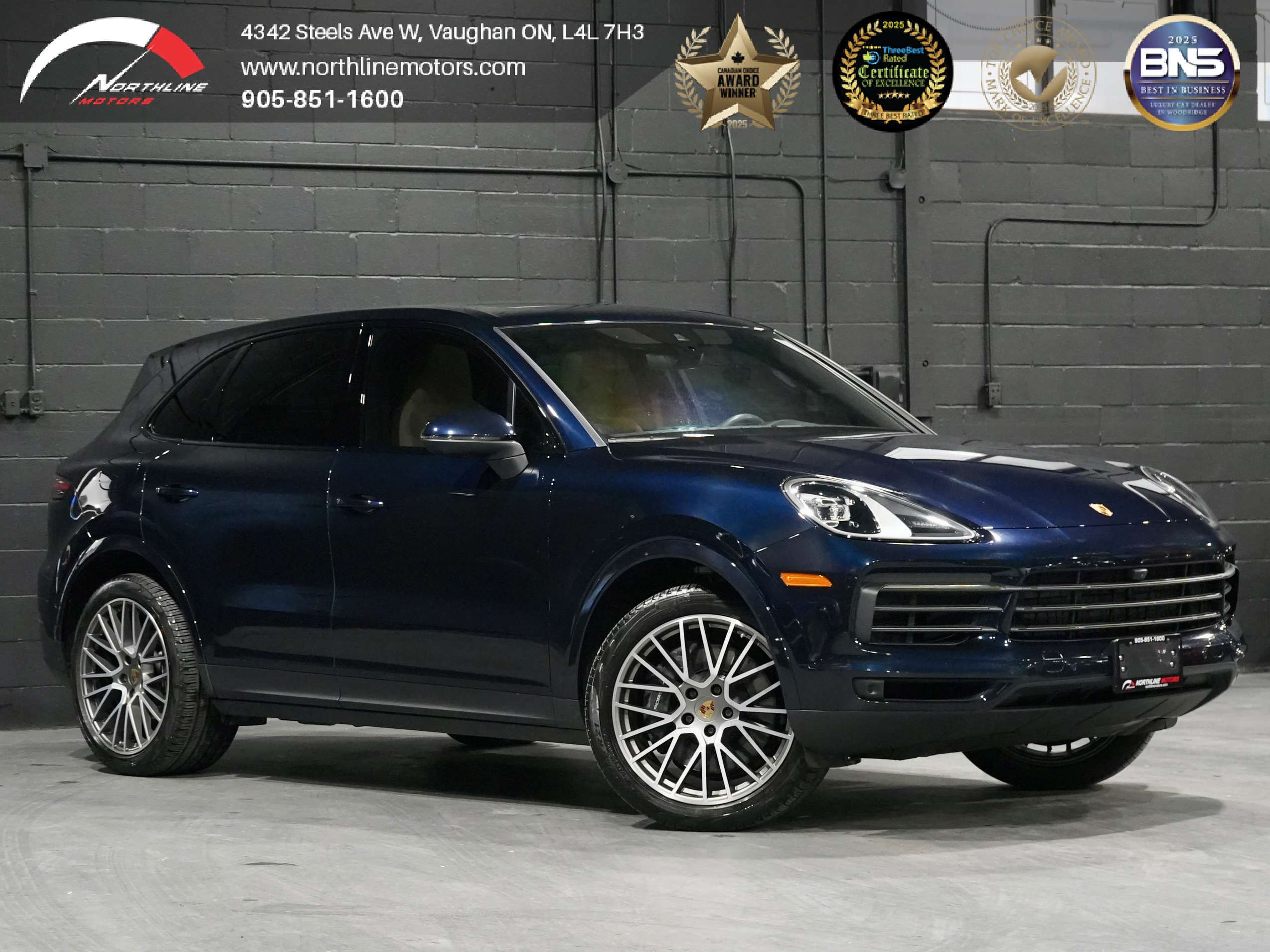 Blue 2022 Porsche Cayenne Platinum Edition AWD SUV / Crossover All-Wheel Drive 8-Speed Automatic