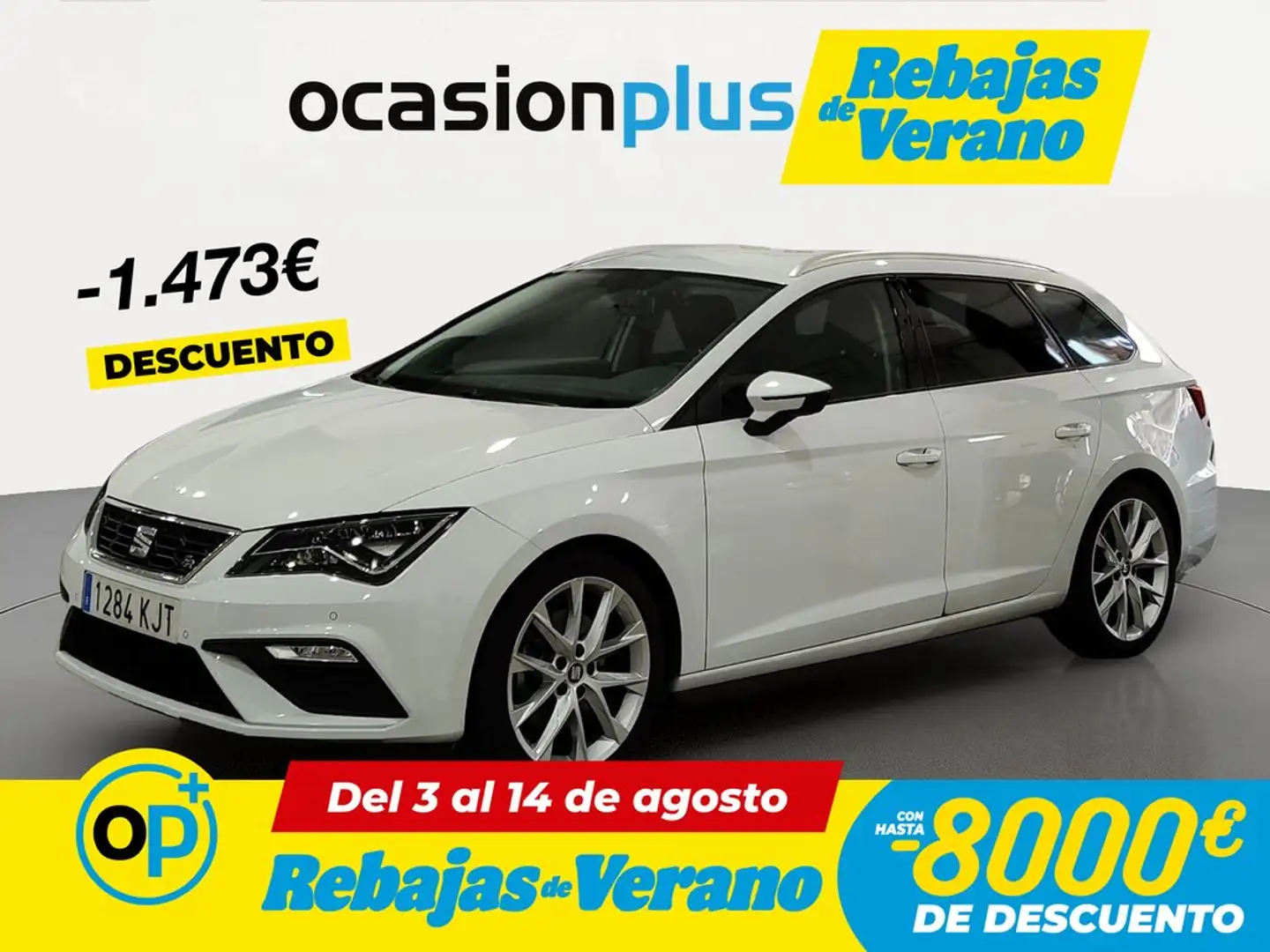 SEAT Leon ST 2.0TDI CR S&S FR 184 Blanco - 1
