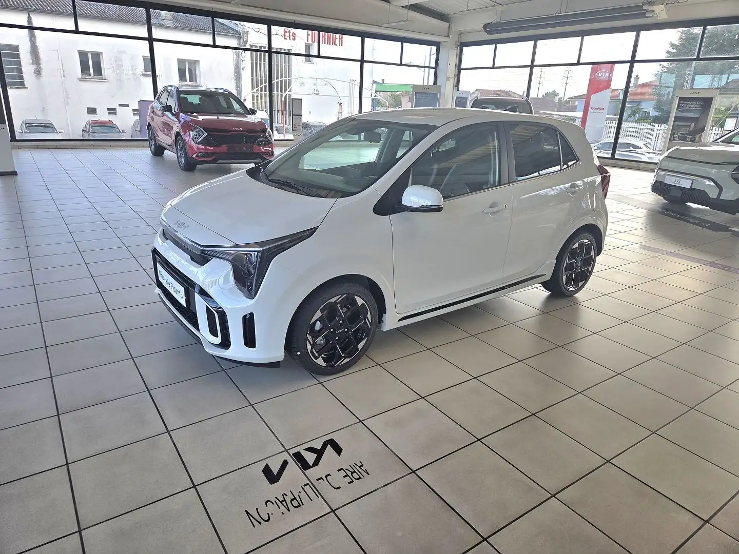 Kia Picanto 1.2 DPI 79CH GT-LINE BVMA5 Blanco - 2
