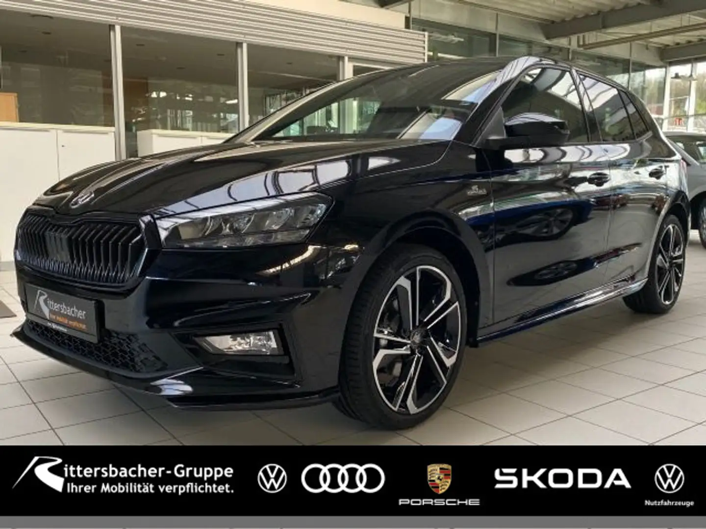 Skoda Fabia Monte Carlo 1,5 TSI 110 kW 7-Gang-DSG Verf Schwarz - 1