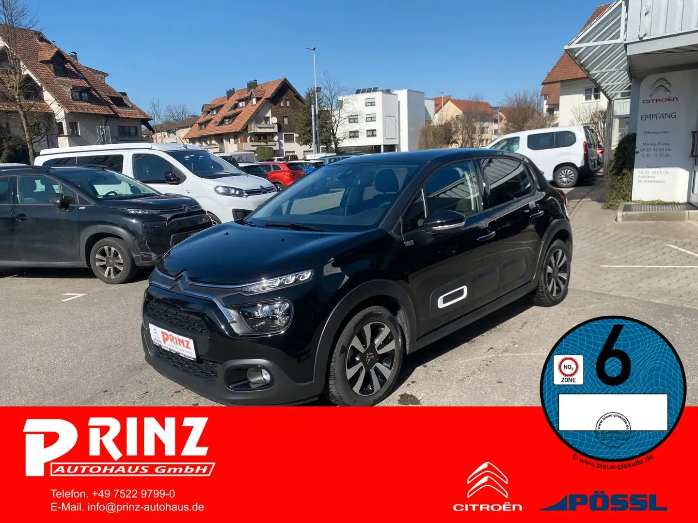 Citroen C3 Max 1.2 PureTech 110 PS *1.Hand*Navi*Kamera Schwarz - 1