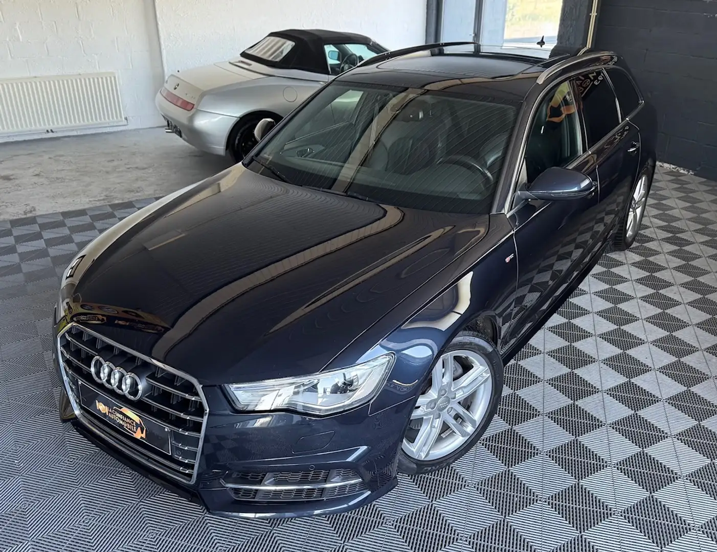 Audi A6 Avant 2.0TDi S Line S tronic 1er prop garantie 1an Blau - 2