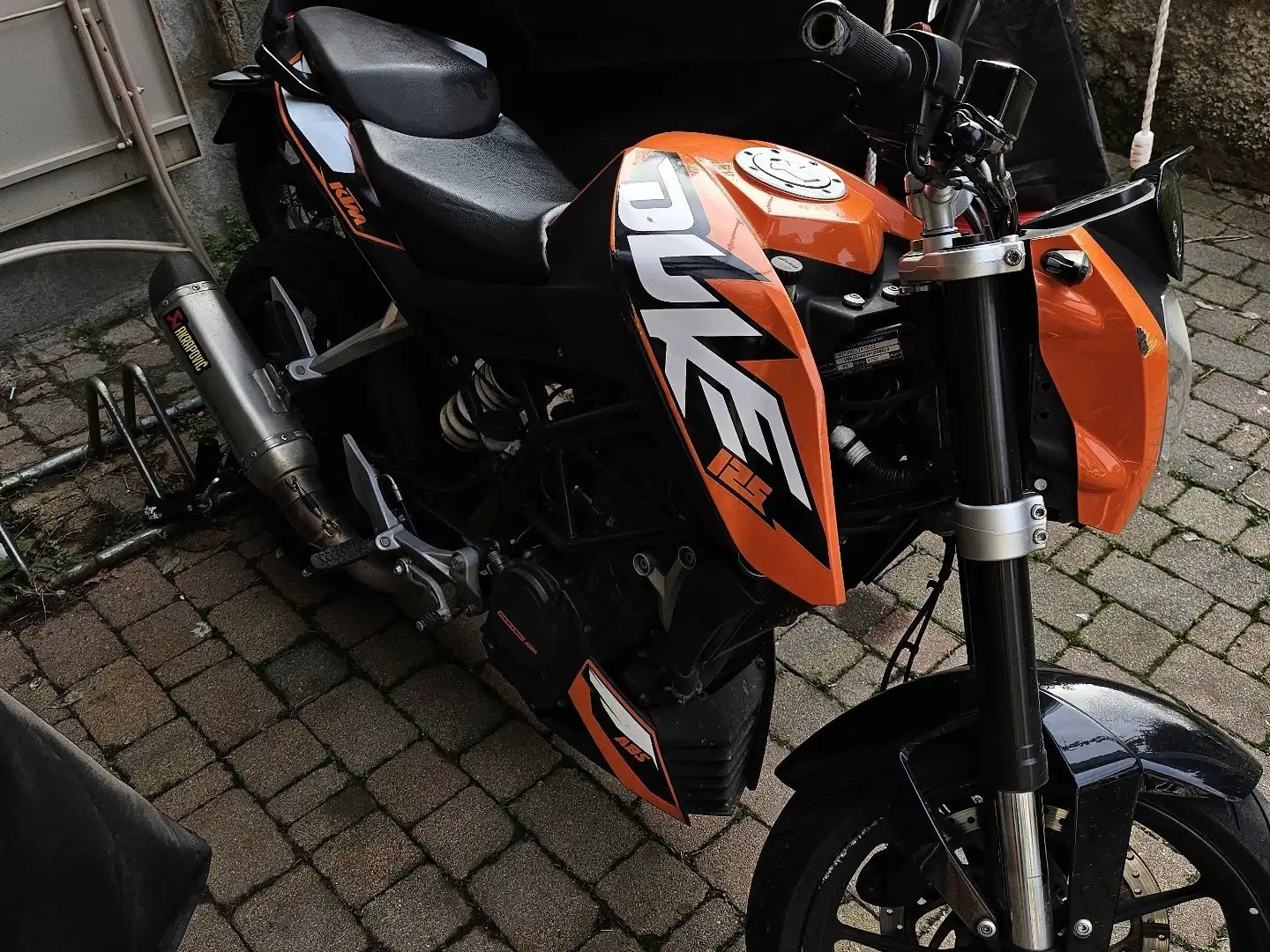 KTM 125 Duke Abs Naked Oranje - 2