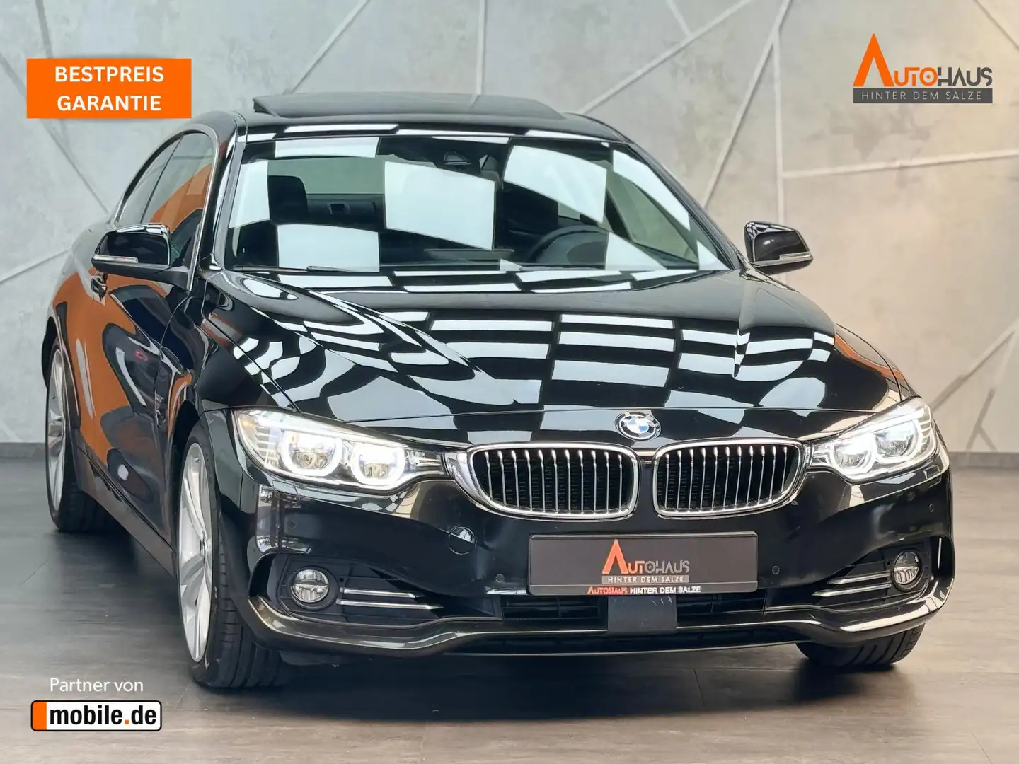 BMW 430 d Luxury Line |HUD|KAM|SCHIEBEDACH|NAVPROF Schwarz - 1