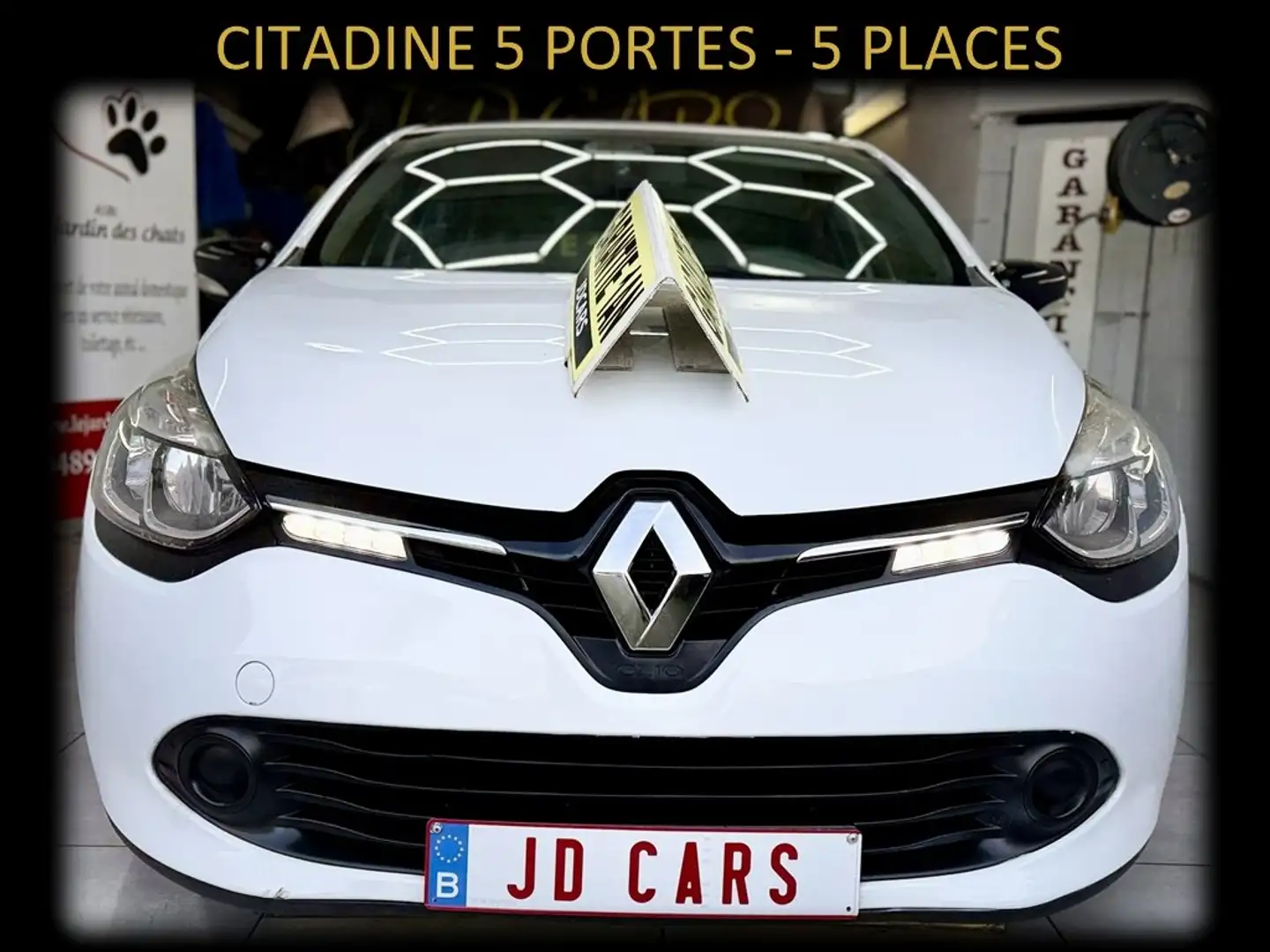 Renault Clio CLIO 0.9 TCE ‼️GARANTIE 1 AN CTOK‼️ Blanc - 2