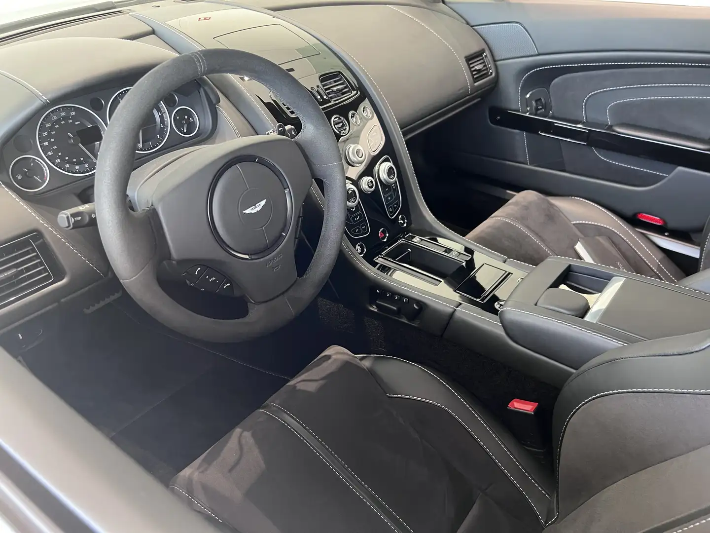 Aston Martin Vantage V12 S Sportshift - Full Aston Martin Service Hist. Fekete - 2