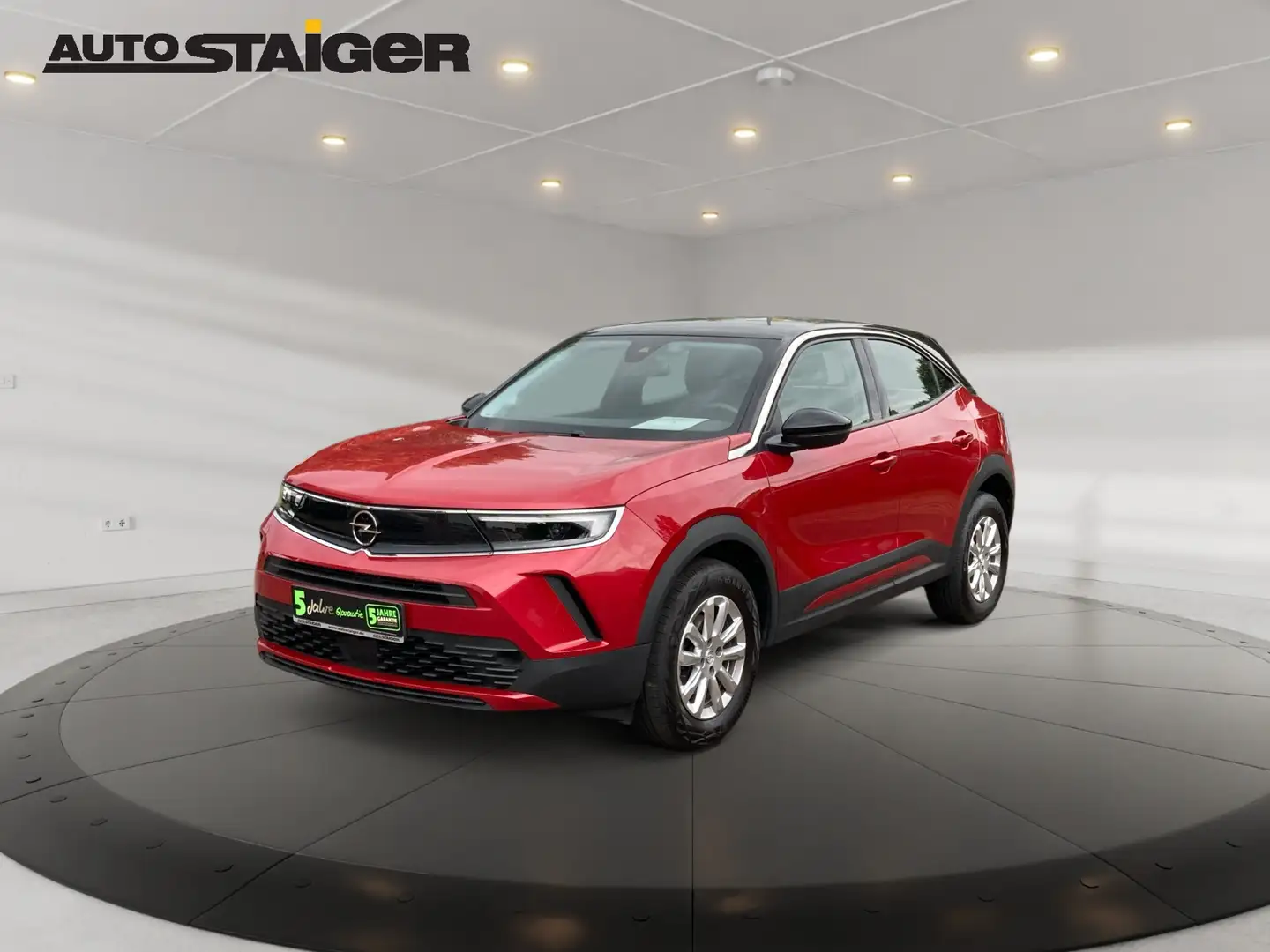 Opel Mokka 1.2 Turbo Edition +FLA LM KAM LED PDC Rood - 2