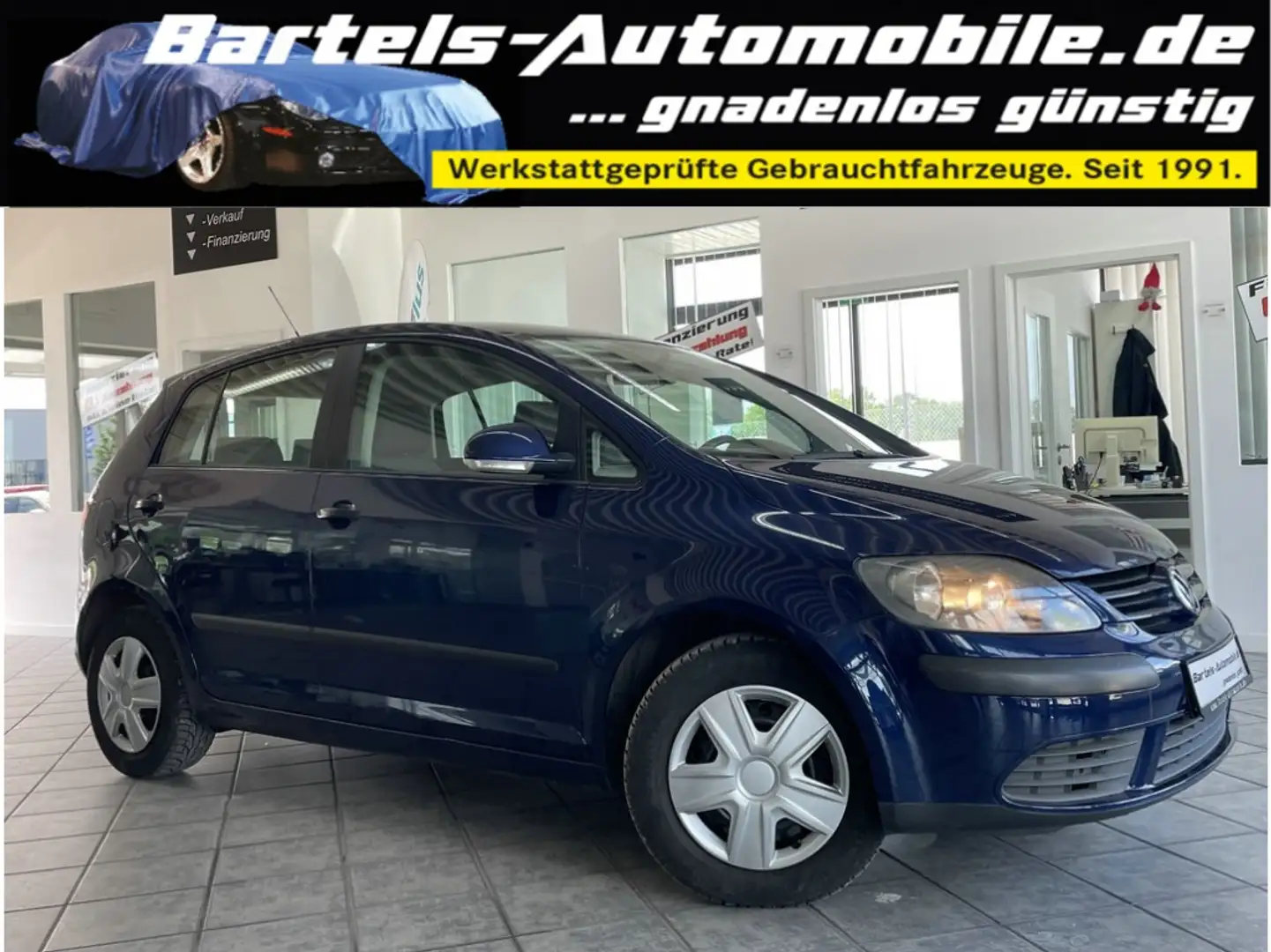 Volkswagen Golf Plus 1.6 Trendline, DSG, erst 99tkm! Bleu - 1