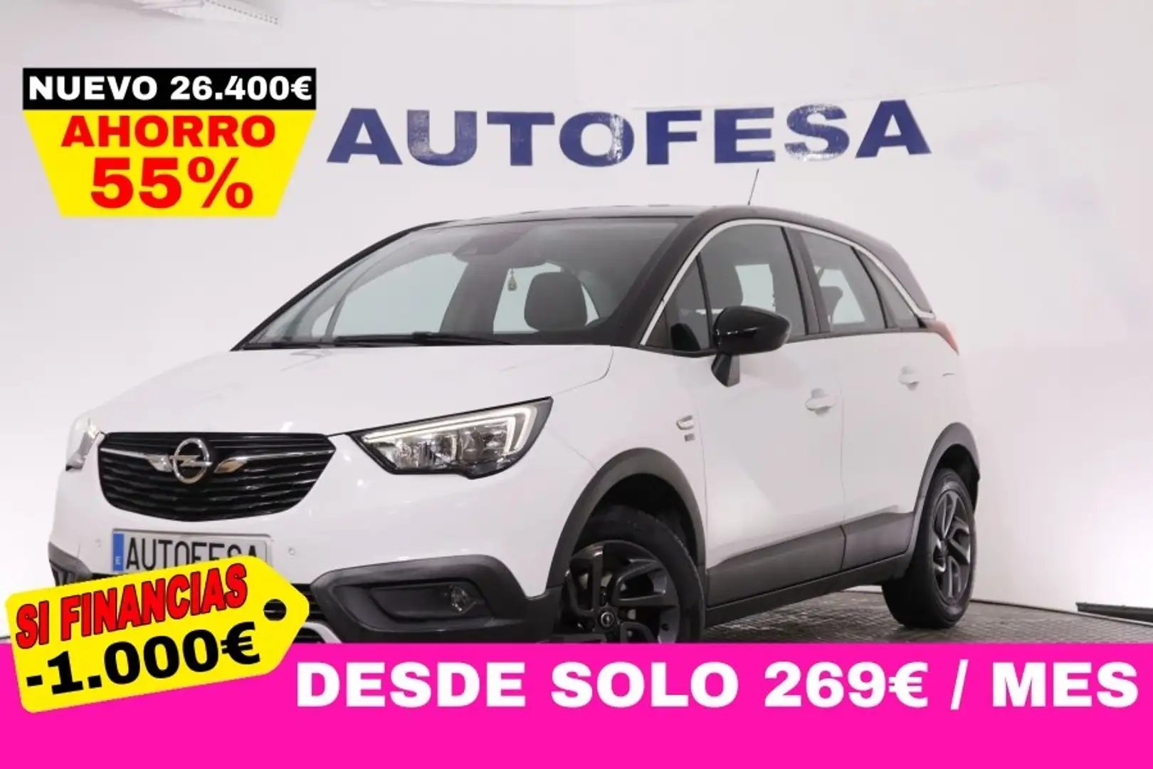Opel Crossland X 1.5 DESIGN LINE 100CV 5P # IVA DEDUCIBLE, PARKTR Blanco - 1