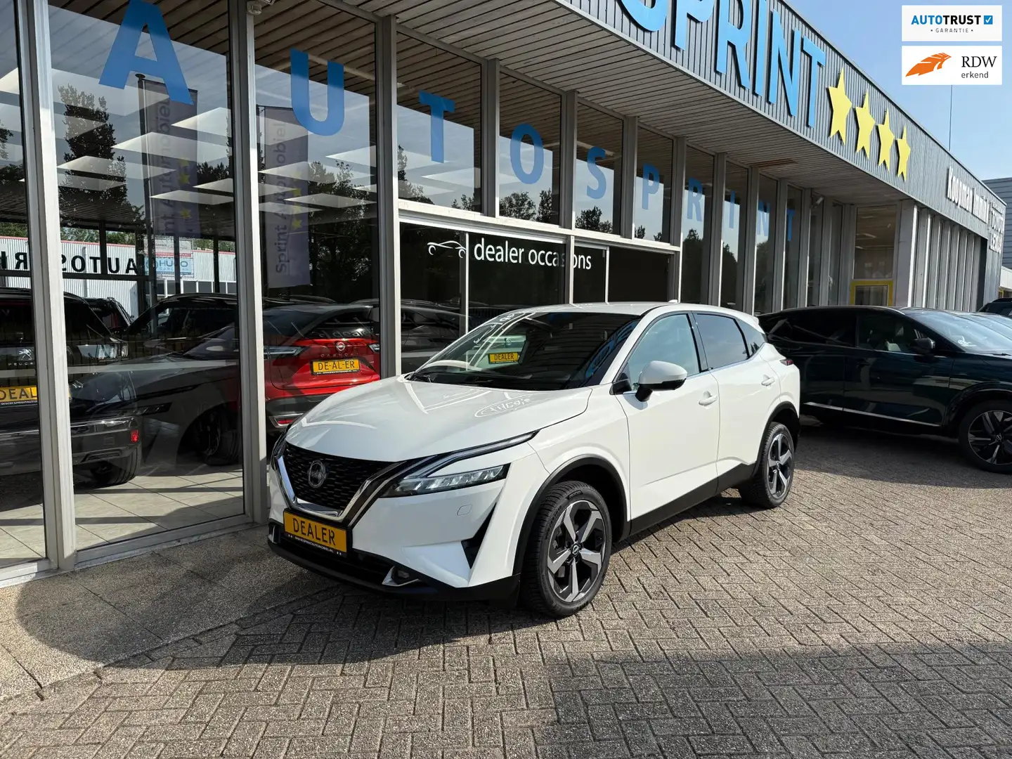 Nissan Qashqai 1.3 MHEV Xtronic Tekna 158PK / EIEKTRISCHE ACHTERK Blanc - 1